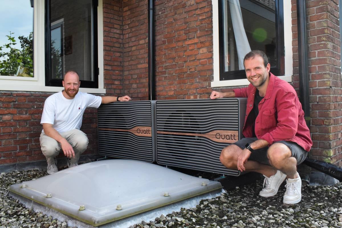 Quatt-oprichters Marijn (l) en Bas Flipse (r). Foto: Quatt Quatt-oprichters Marijn (l) en Bas Flipse (r). Foto: Quatt