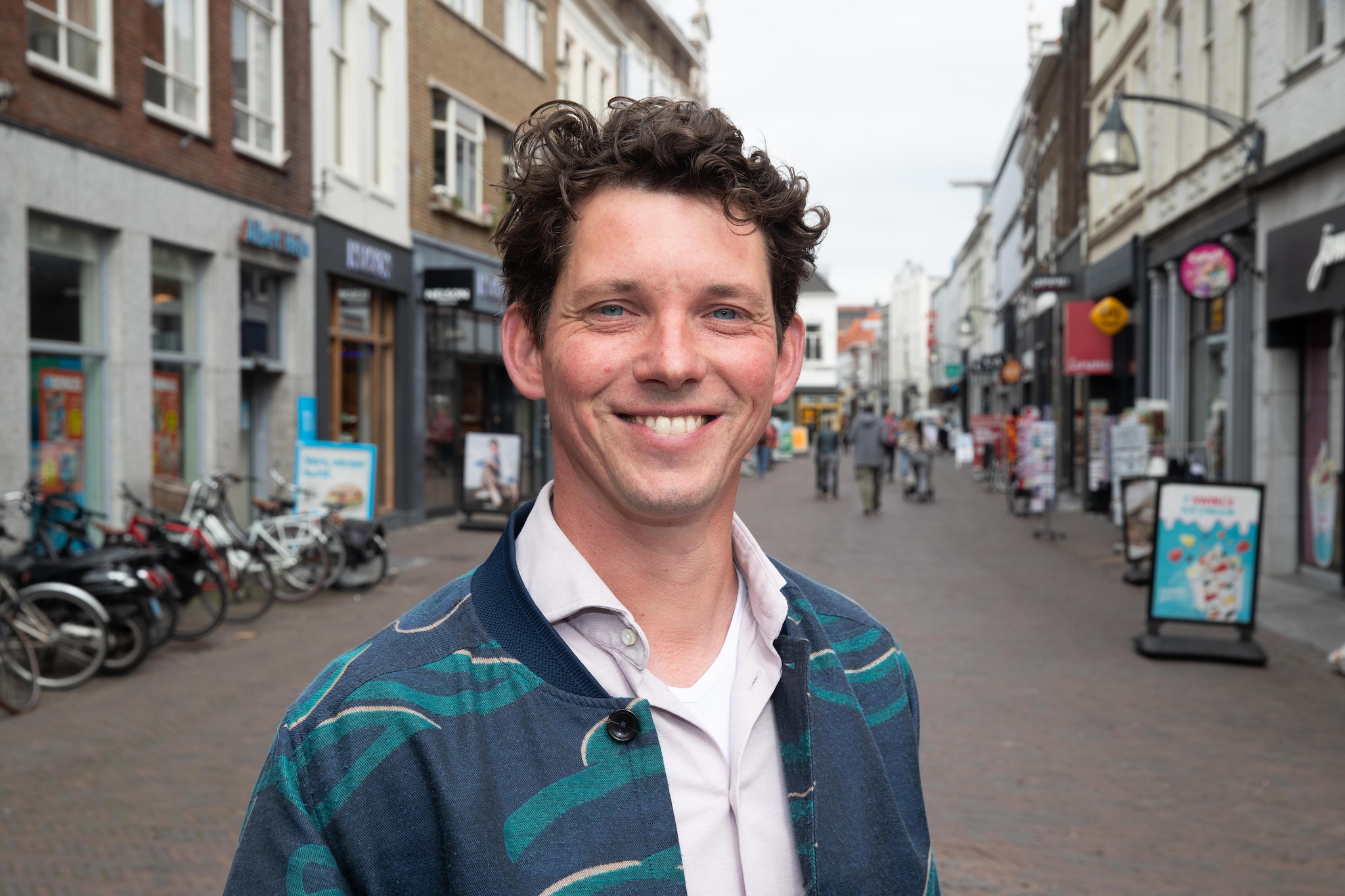 Binnenstadsmanager Bart Ellenbroek. Foto: Ronald Hissink
