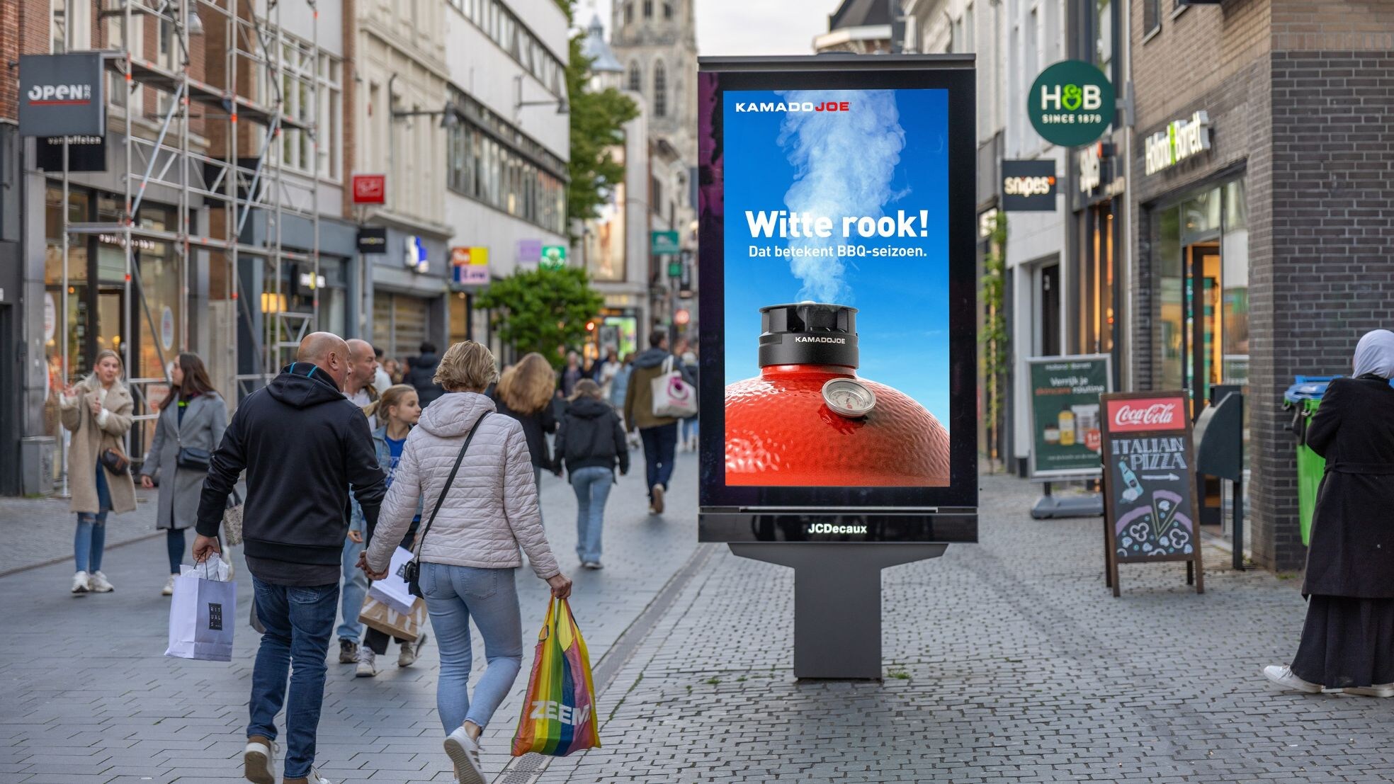 De opmerkelijke marketingstunt van Kamado Joe. e opmerkelijke marketingstunt van Kamado Joe. Foto: Kamado Joe
