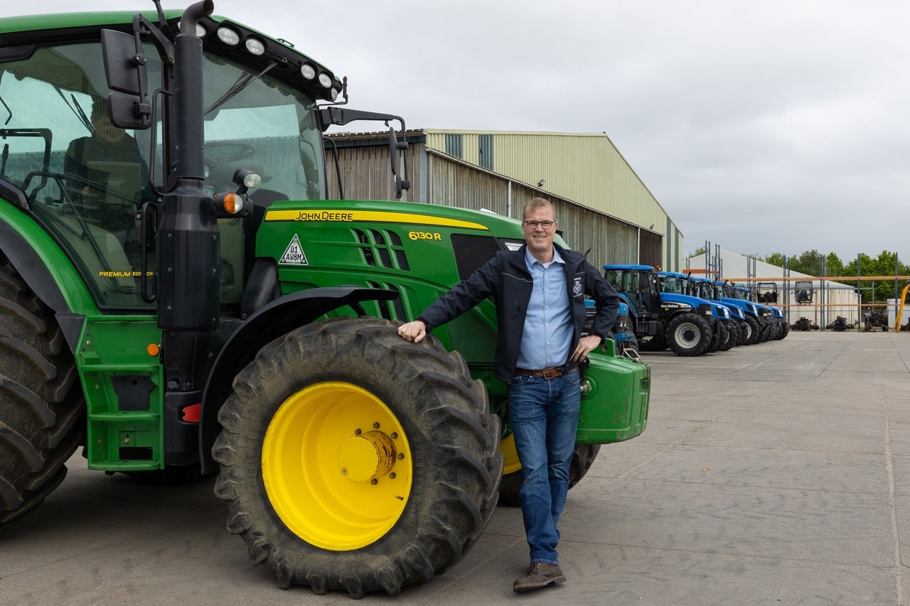 Willem van der Wal van Fa. Koop van der Wal in Bant. Troostwijk campagne voor De Ondernemer Willem van der Wal van Fa. Koop van der Wal in Bant. Beeld Marieke Balk Fotografie