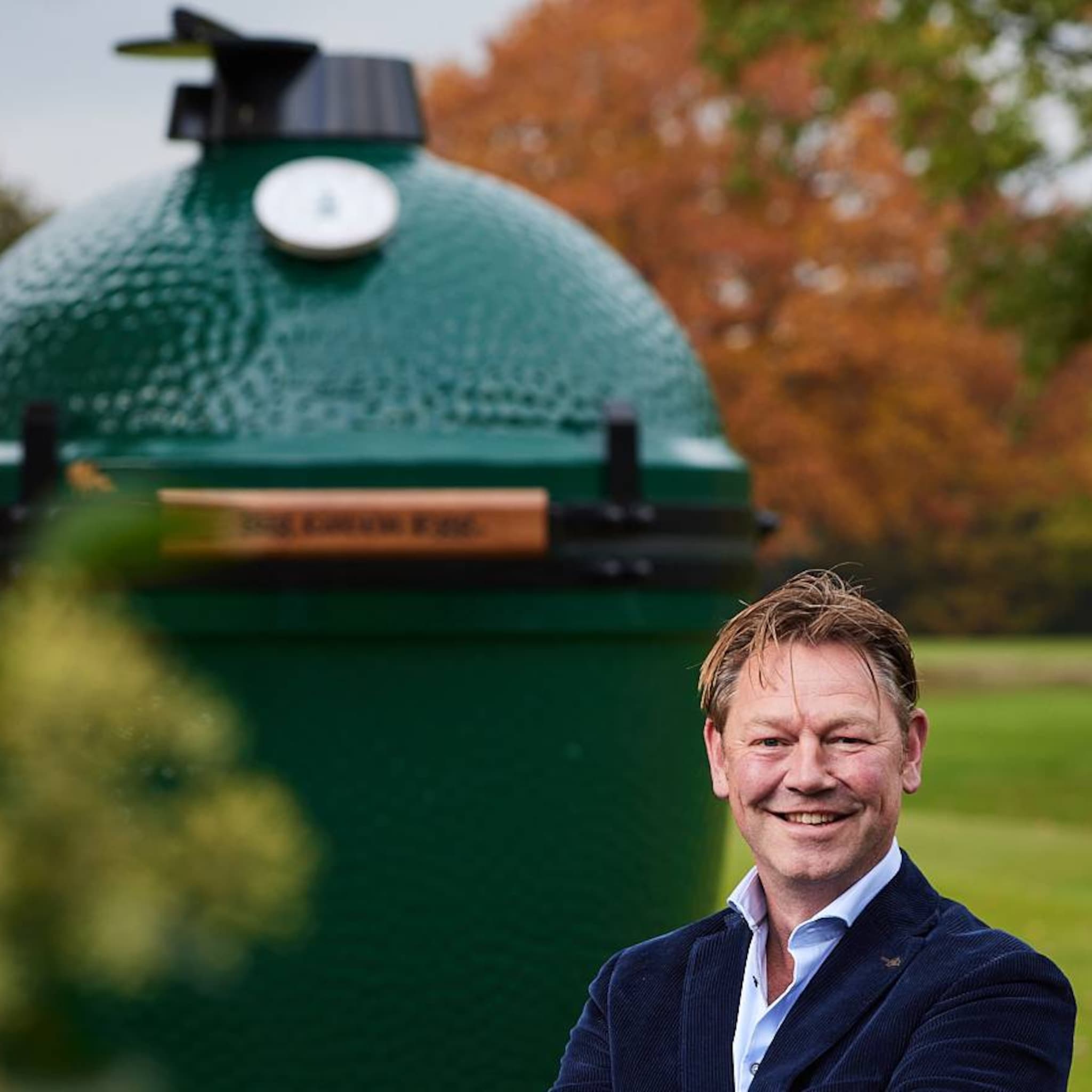 big green egg barbecue wessel buddingh ed fisher