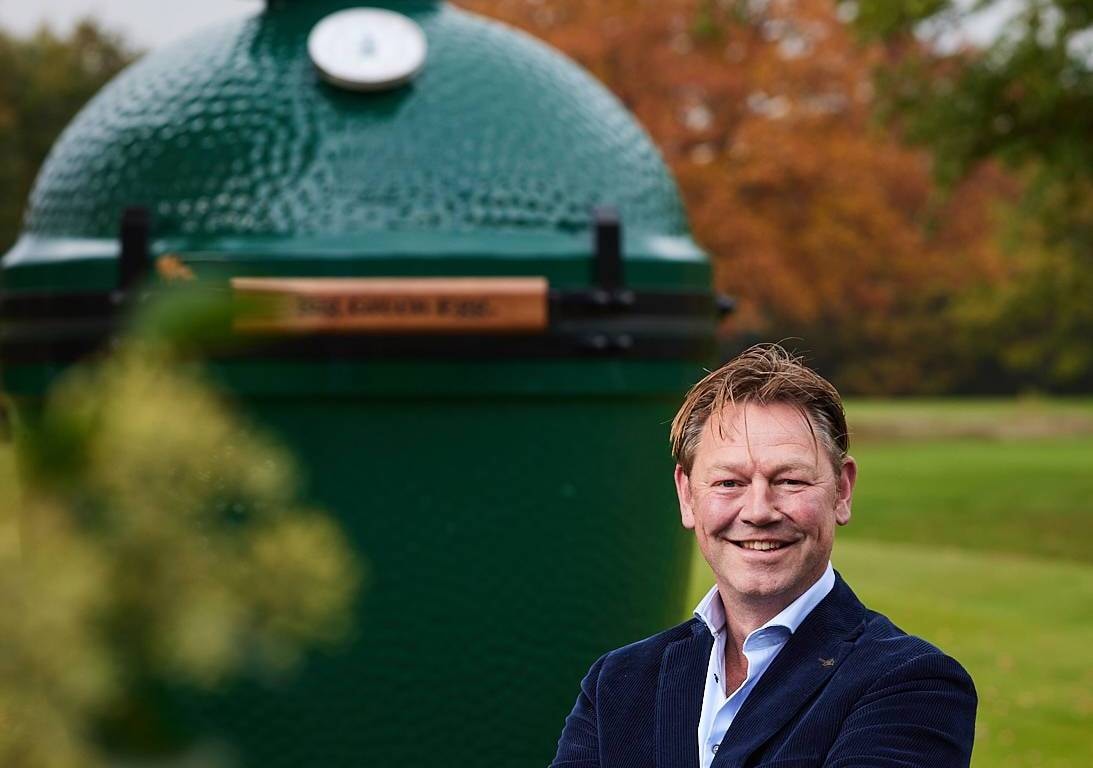 Wessel Buddingh’ van Big Green Egg. Foto: Big Green Egg Wessel Buddingh’ van Big Green Egg. Foto: Big Green Egg
