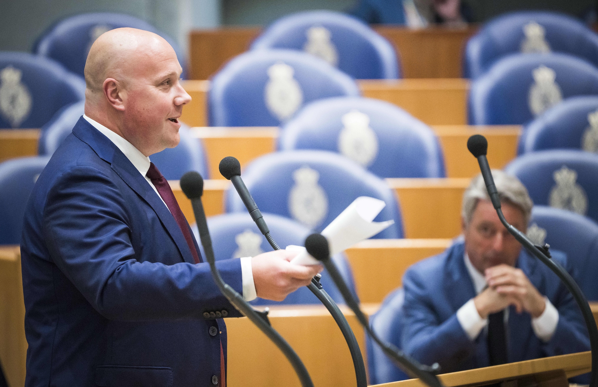 Kamerlid Thierry Aartsen van VVD wil rust in zzp-dossier. Foto: ANP Kamerlid Thierry Aartsen van VVD wil rust in zzp-dossier. Foto: ANP