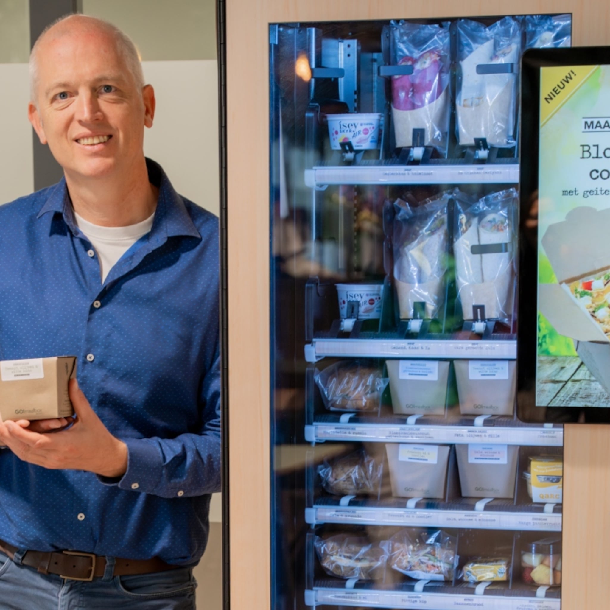 healthy fridge rene bink automaat gezond eten crisp