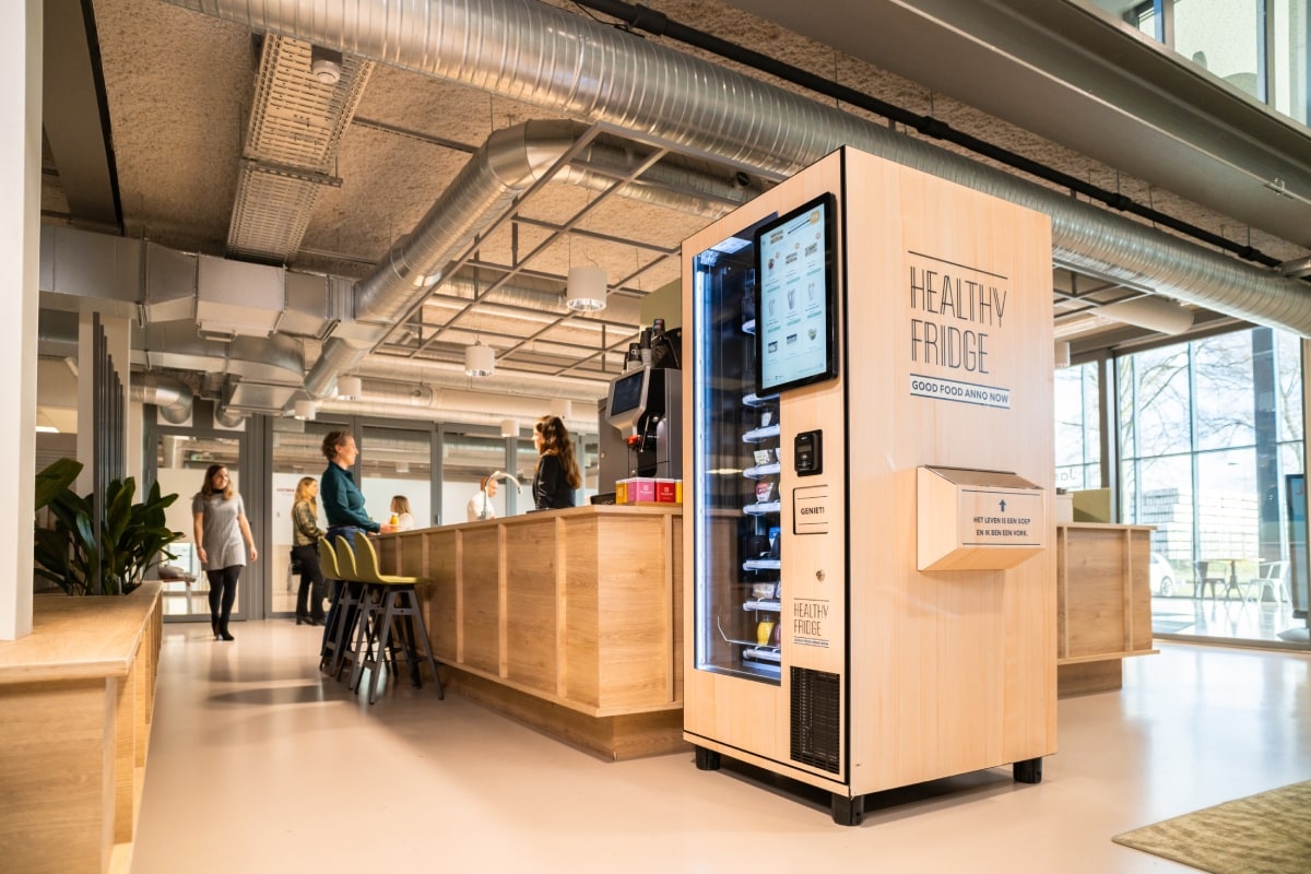 Healthy Fridge op locatie Healthy Fridge op locatie Foto: eigen beeld