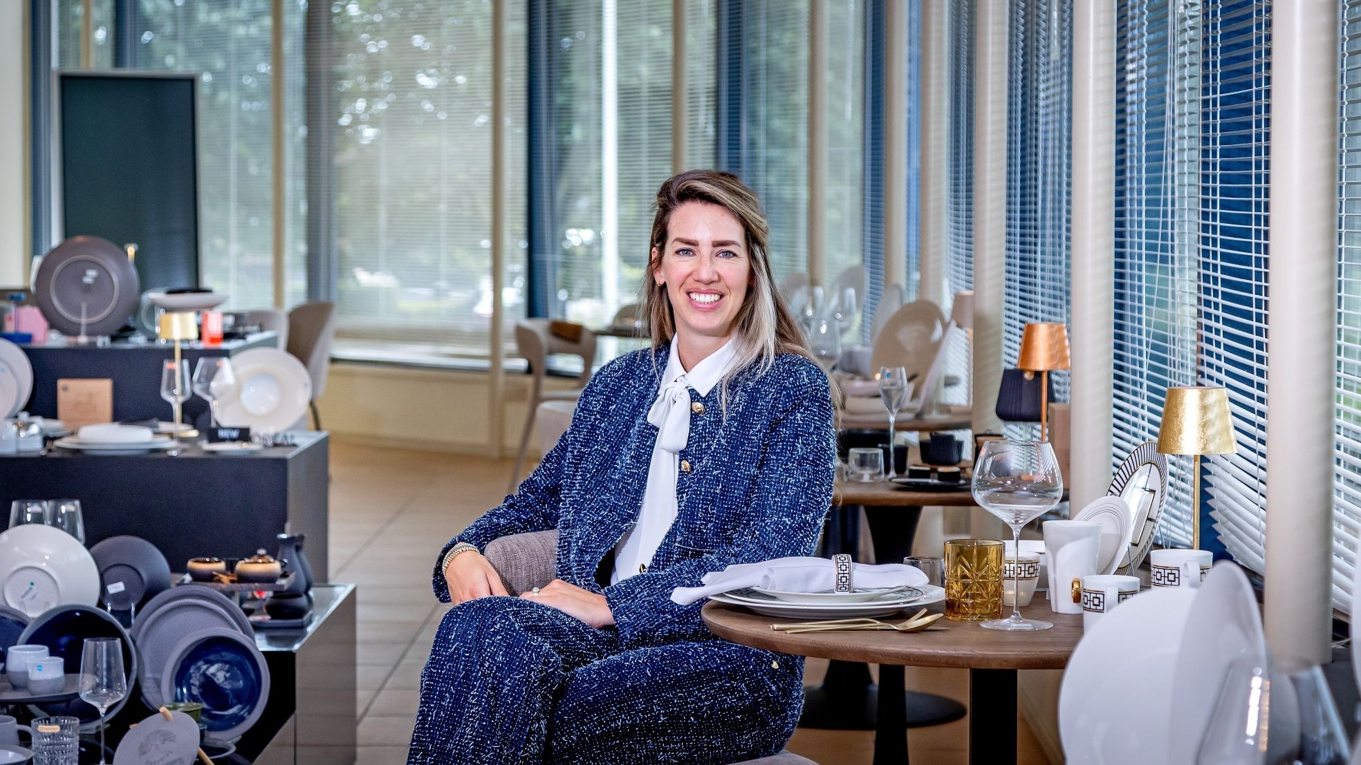 Maud is directeur en eigenaar van het 205 jaar oude familiebedrijf Bender. Maud is directeur en eigenaar van het 205 jaar oude familiebedrijf Bender. Foto: Bart Hoogveld