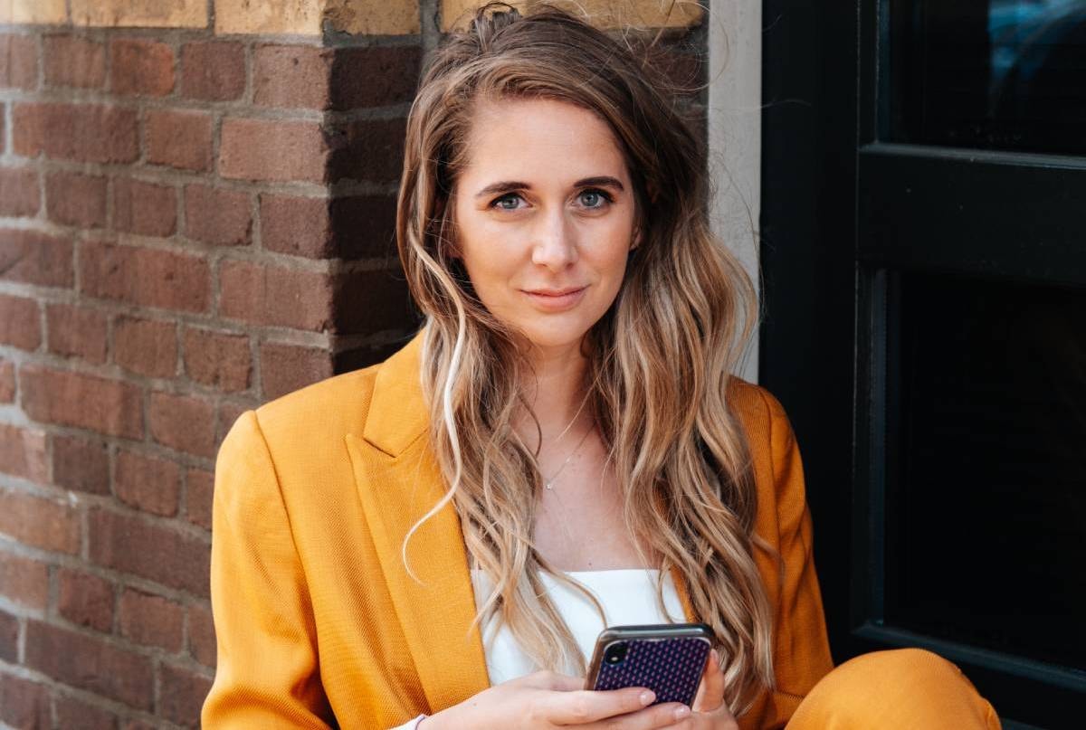 Social media strateeg Carlijn Bekker. Foto: eigen beeld Sociale media strateeg Carlijn Bekker. Foto: eigen beeld.