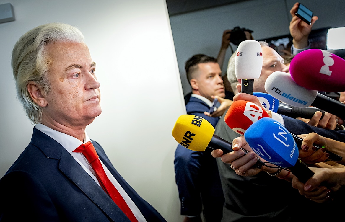 Wilders trekt stekker uit kabinet, ondernemersorganisaties reageren fel. ANP | Wilders trekt stekker uit kabinet, ondernemersorganisaties reageren fel.