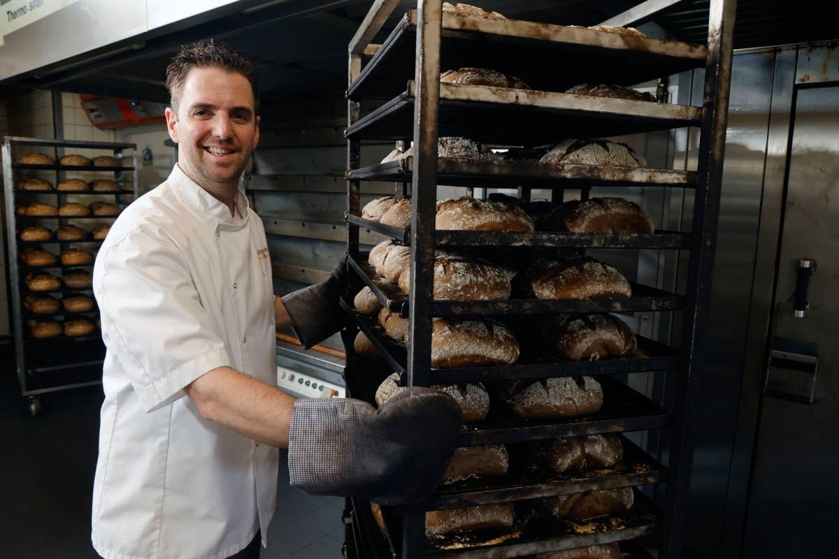 Bakker Rick Verkerk. Foto: Ruud Voest Bakker Rick Verkerk. Foto: Ruud Voest