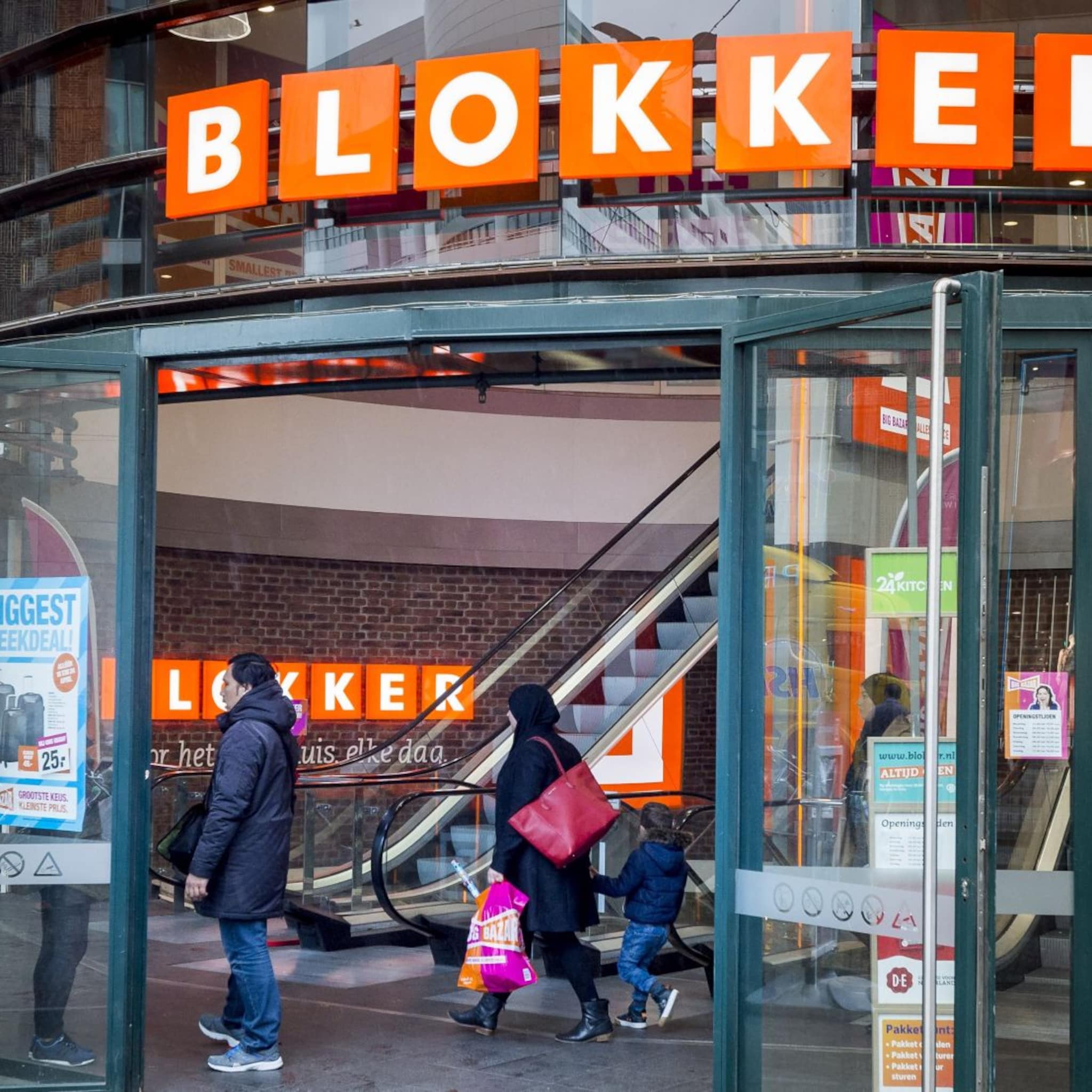 blokker faillissement doorstart roland palmer 40 vestigingen