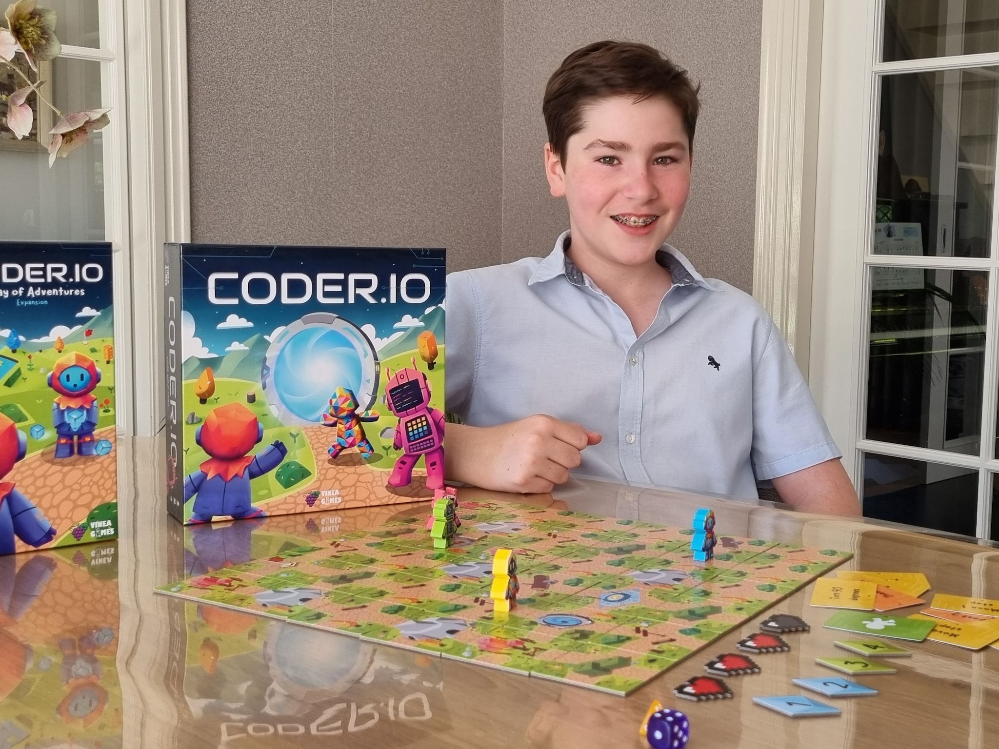 edwin wijngaard bordspel coder io programmeren