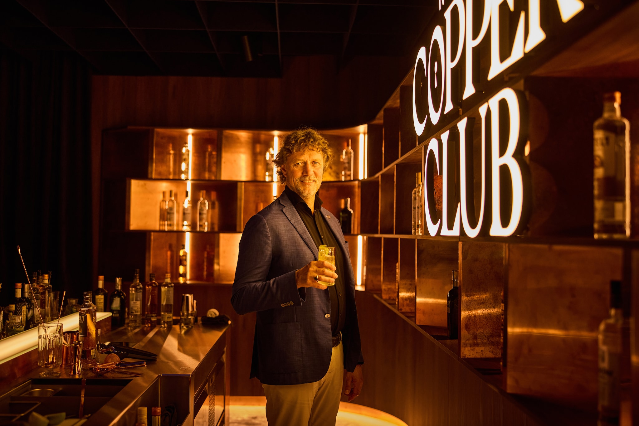 De Copper Club is sinds 12 juni open. Jan de Groen