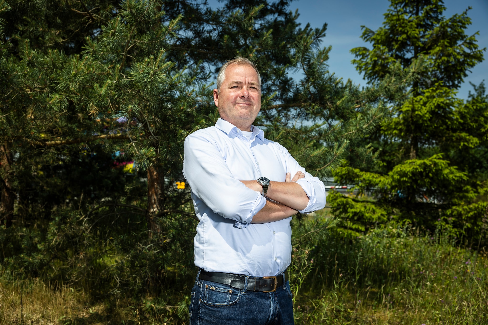 Hilversum, 17 juni 2025 - STEPHAN SEIJKENS. Stephan Seijkens is CEO bij Newtone accountants. Foto Dingena Mol Stephan Seijkens, CEO bij Newtone. Foto: Inge Mol.