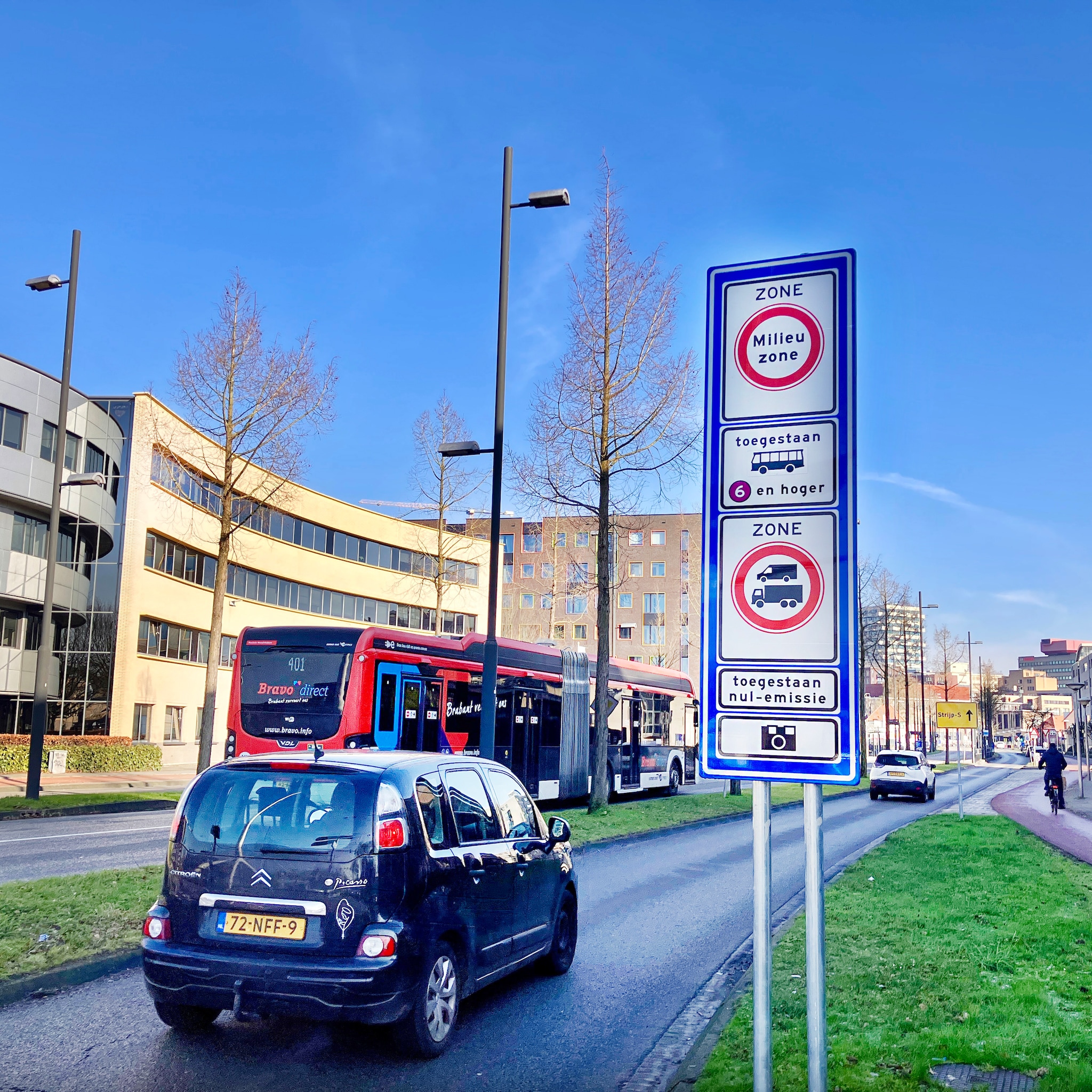 zero emissiezone binnenstad bestelbus vrachtwagen regels
