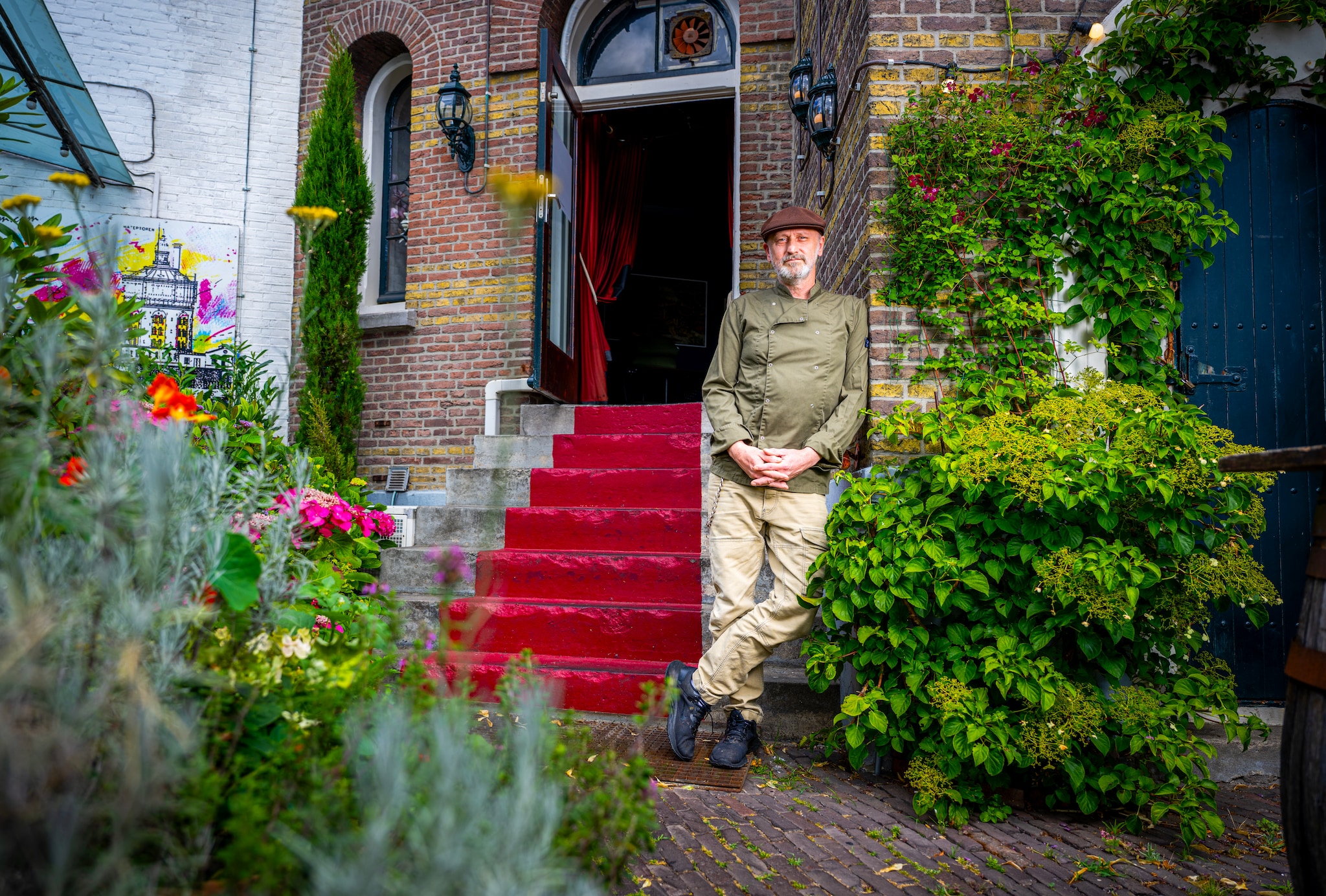Richard Toonen van Restaurant de Watertoren. Het restaurant staat te koop. Foto: Frank de Roo Richard Toonen van Restaurant de Watertoren. Het restaurant staat te koop. Foto: Frank de Roo