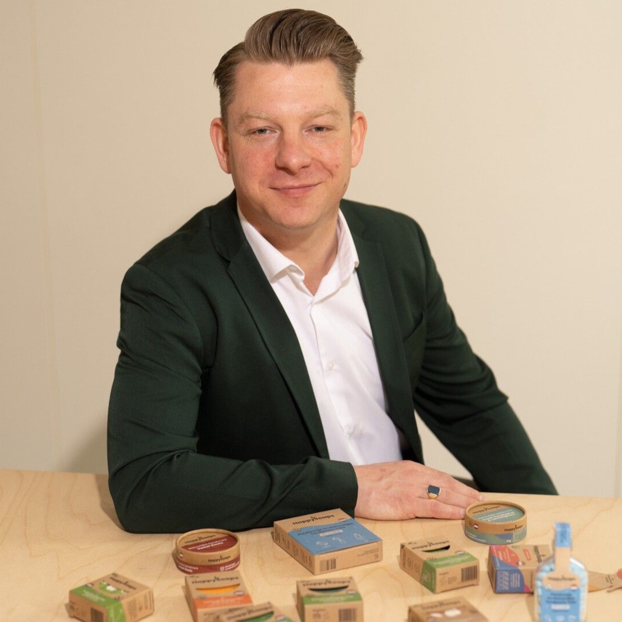 marcel koers happysoaps duurzaam zeep upcycling plastic soep