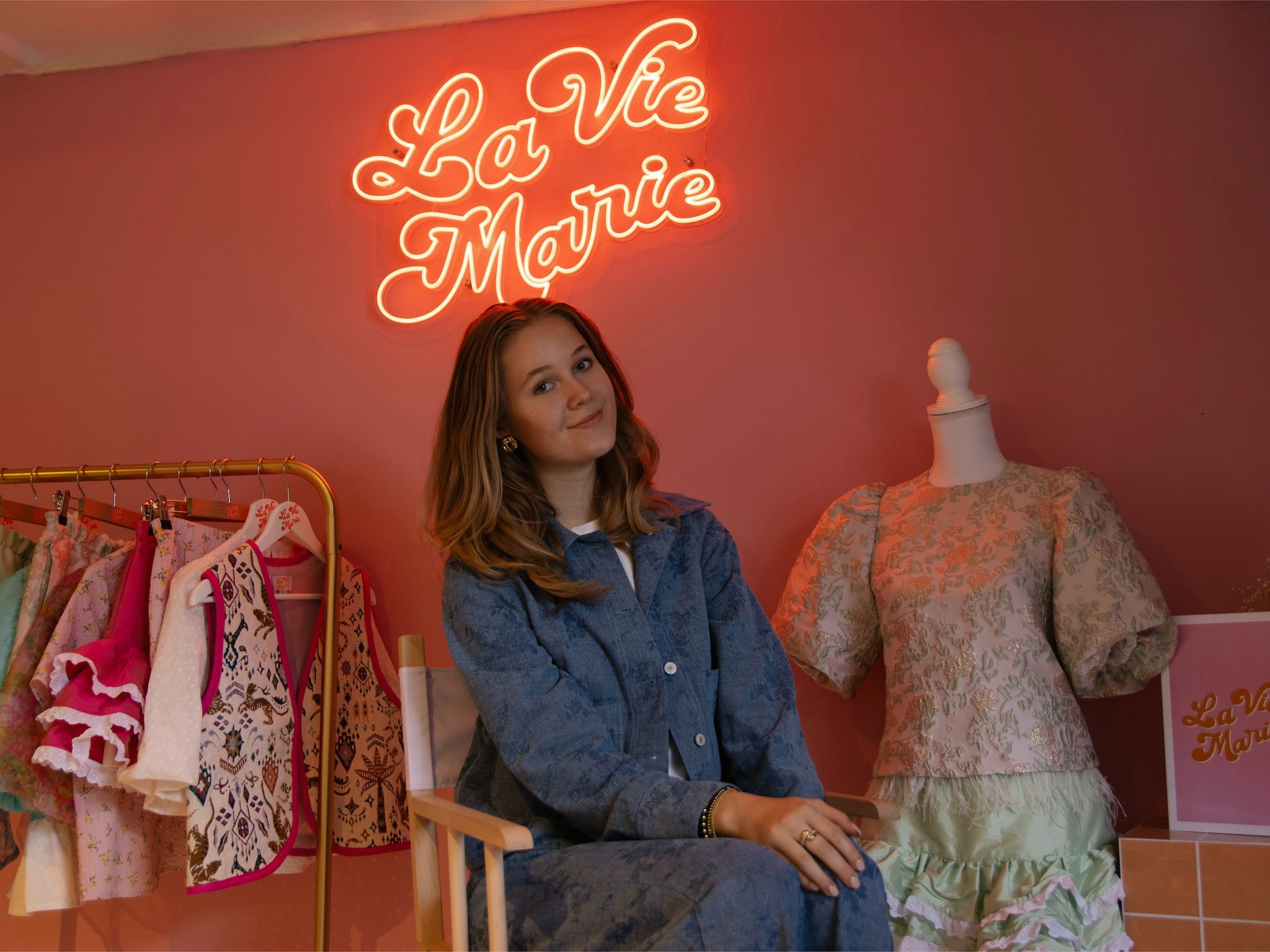 mieke nijssen jonge ondernemer duurzame kleding la vie marie boutique by miek