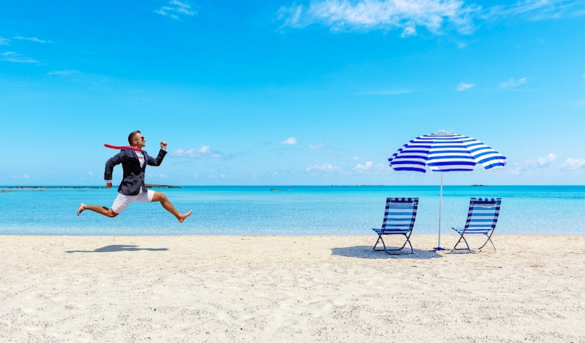 Zzp’ers geven liever duizenden euro’s uit aan vakantie dan aan inkomenszekerheid.  Zzp’ers geven liever duizenden euro’s uit aan vakantie dan aan inkomenszekerheid. Foto: Shutterstock