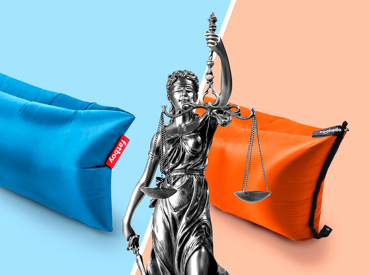 Links de Lamzac van Fatboy, rechts de Laytube van Coolado. Mark Reijntjens