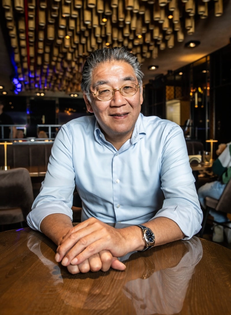 Won Yip Won Yip: ‘Je prijzen verder verhogen kan nauwelijks nog; die zijn al stevig omhoog gegaan.’ Foto: Inge Dingena Mol