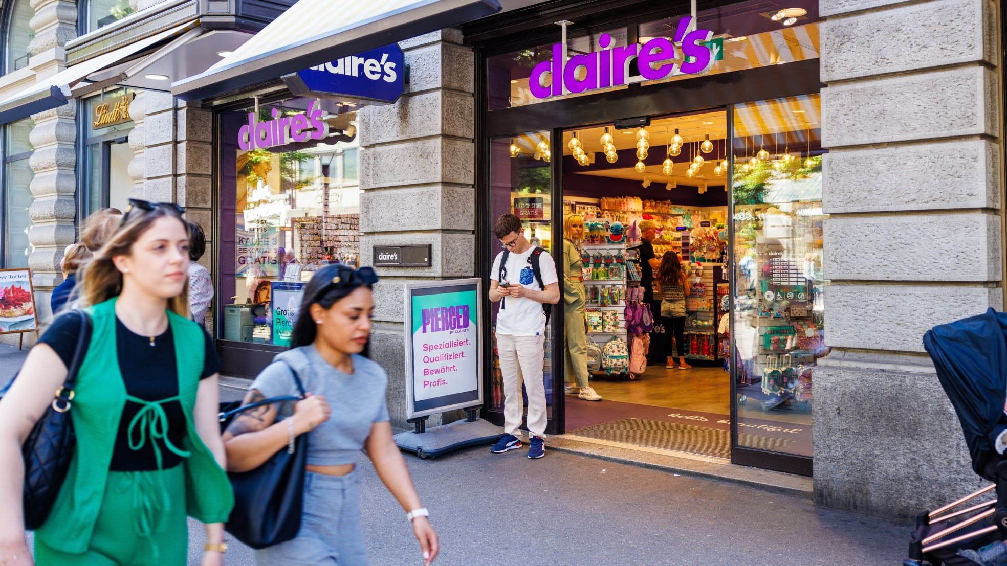 Een filiaal van Claire's.  Een filiaal van Claire’s. Foto: Shutterstock