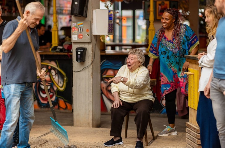 Mooie Boules Delft gaat haar speellokaal overdag gratis openen voor buurtbewoners. Mooie Boules Delft gaat haar speellokaal overdag gratis openen voor buurtbewoners. Foto: Mooie Boules
