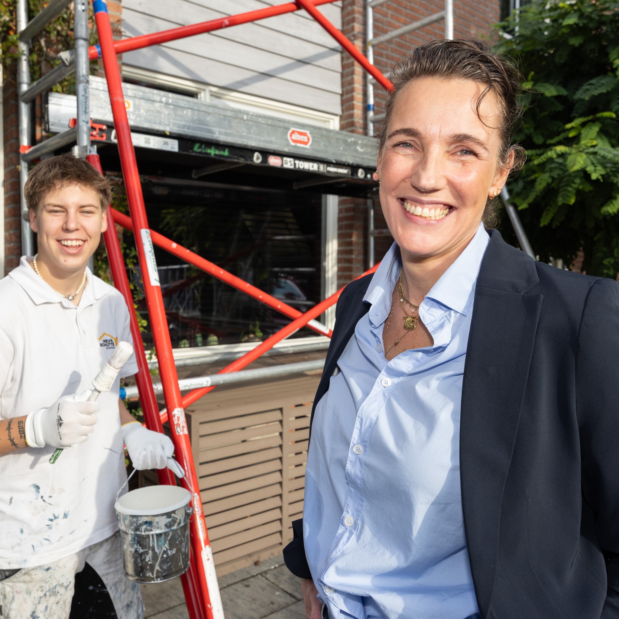 paula reuvers schilderbedrijf vrouwen mevrouw schutte en dochters zwolle