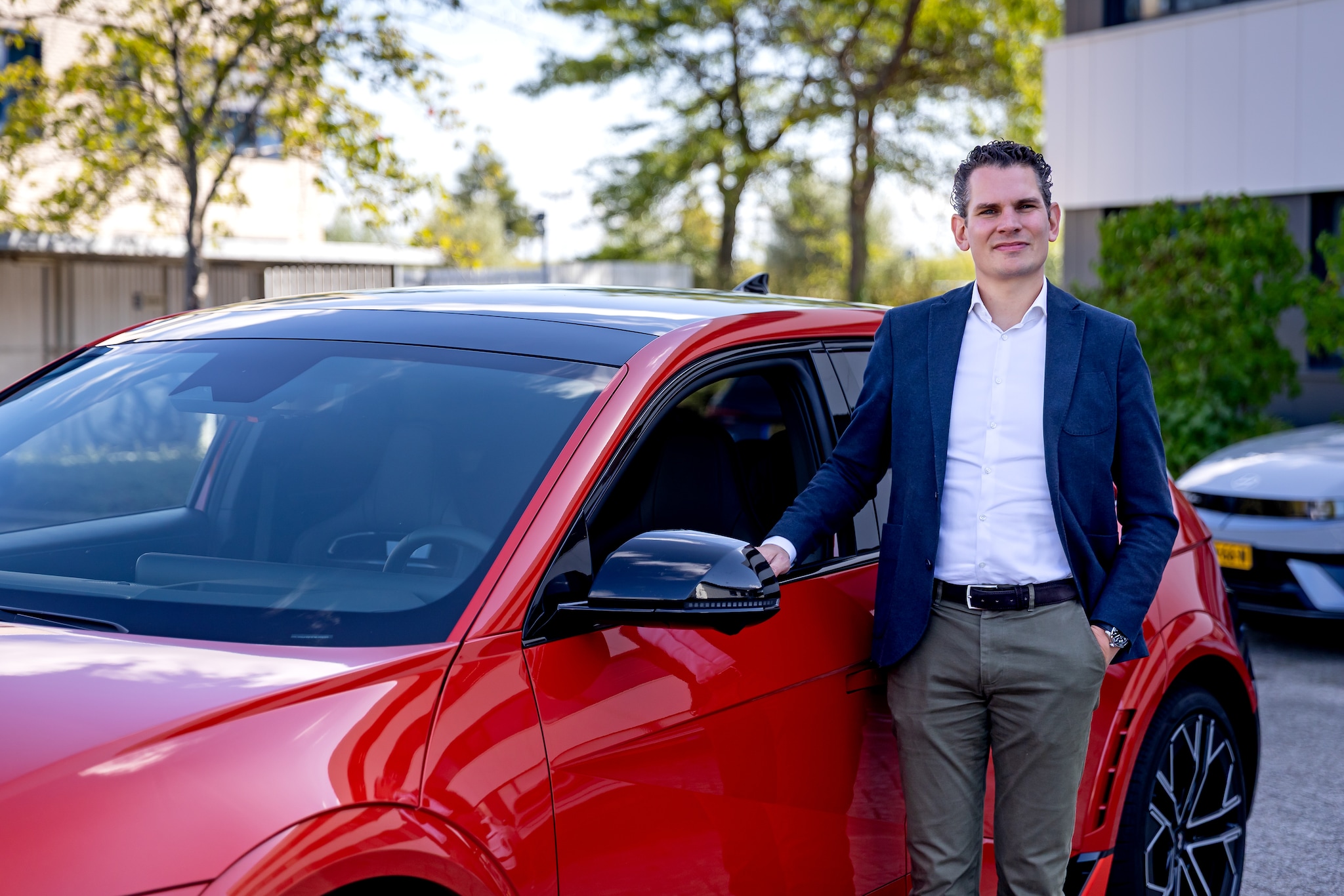 Portret van Ruben Keuter Managing Director Hyundai Motor Nederland. Foto voor de Ondernemer. Foto Bart Hoogveld Ruben Keuter Managing Director Hyundai Motor Nederland. Beeld:  Bart Hoogveld