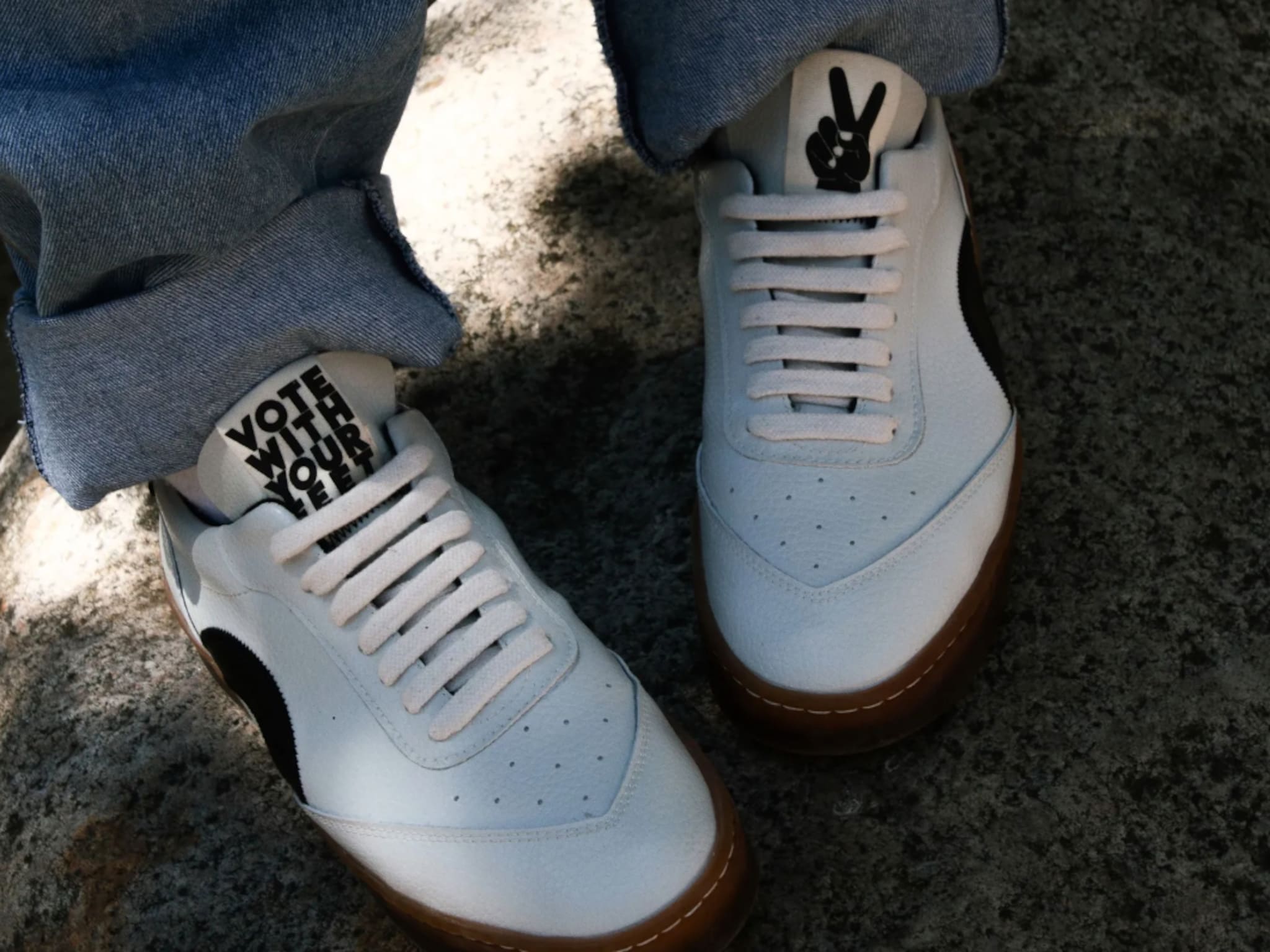 nooch zero waste sneakers startup duurzame mode fast fashion biologisch afbreekbaar schoenen drop lotte mulder stefan wobben