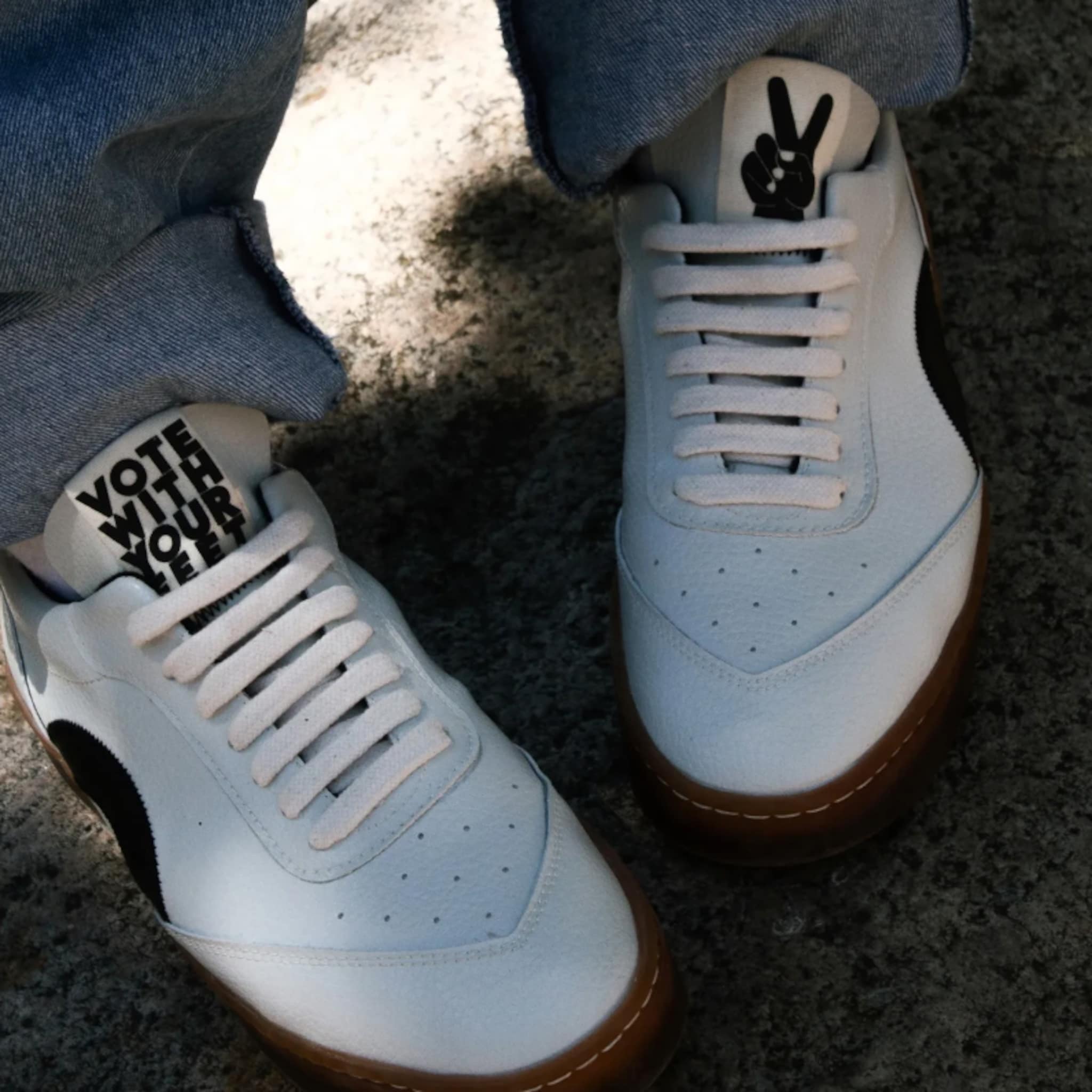 nooch zero waste sneakers startup duurzame mode fast fashion biologisch afbreekbaar schoenen drop lotte mulder stefan wobben