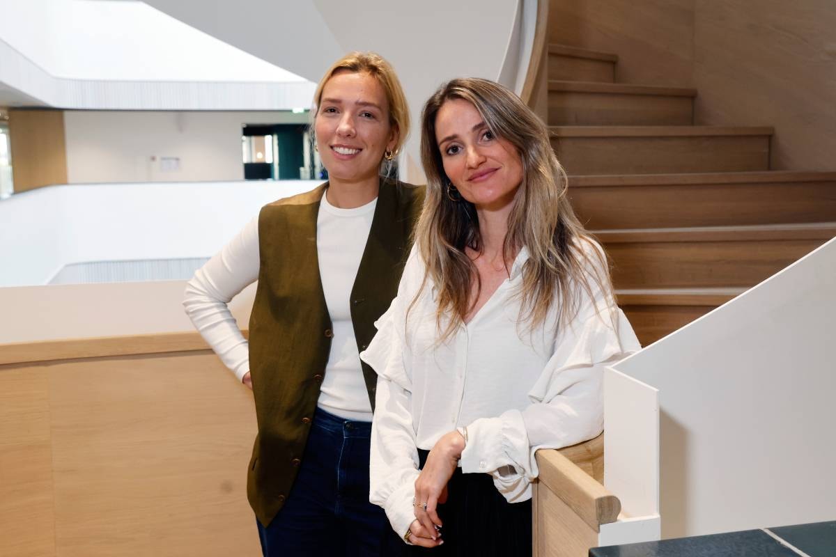 Renée Green en Iris Sijlmans van Soki. Foto: Ruud Voest Renée Green en Iris Sijlmans van Soki. Foto: Ruud Voest