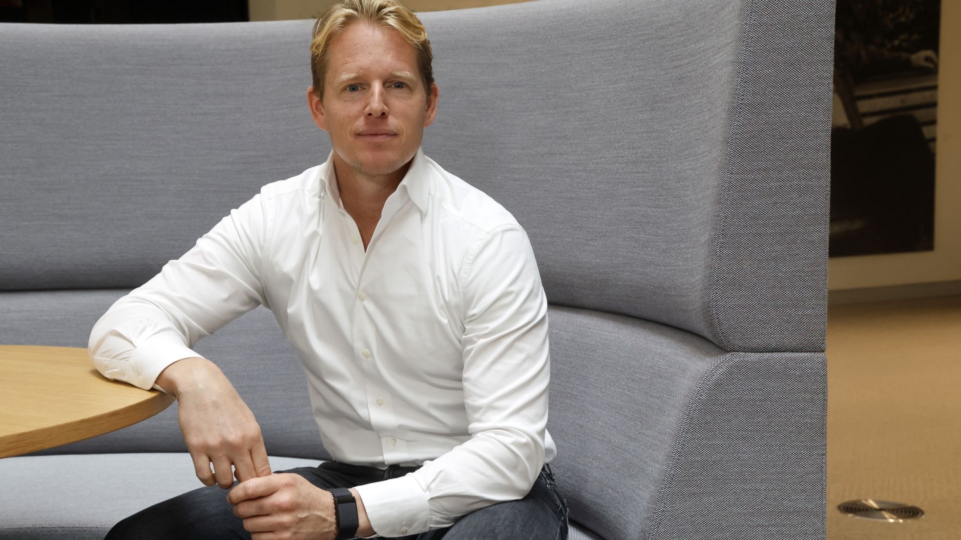 Jöran Prinssen, oprichter en eigenaar van dealplatform iBOOD. Jöran Prinssen, oprichter en eigenaar van dealplatform iBOOD. Foto: Ruud Voest