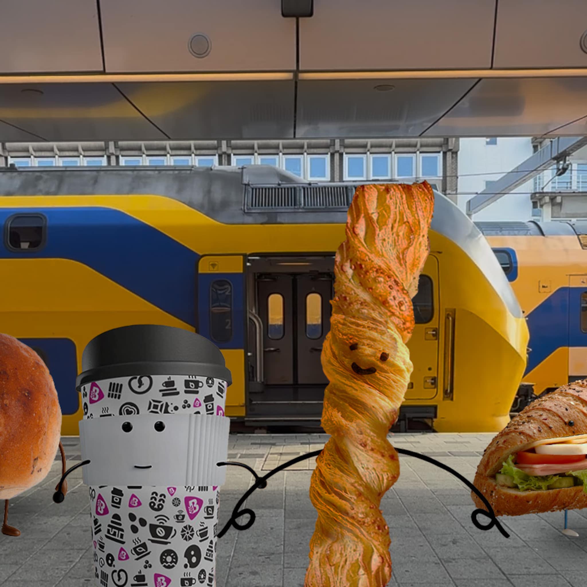 bakker bart to go ns stations groei