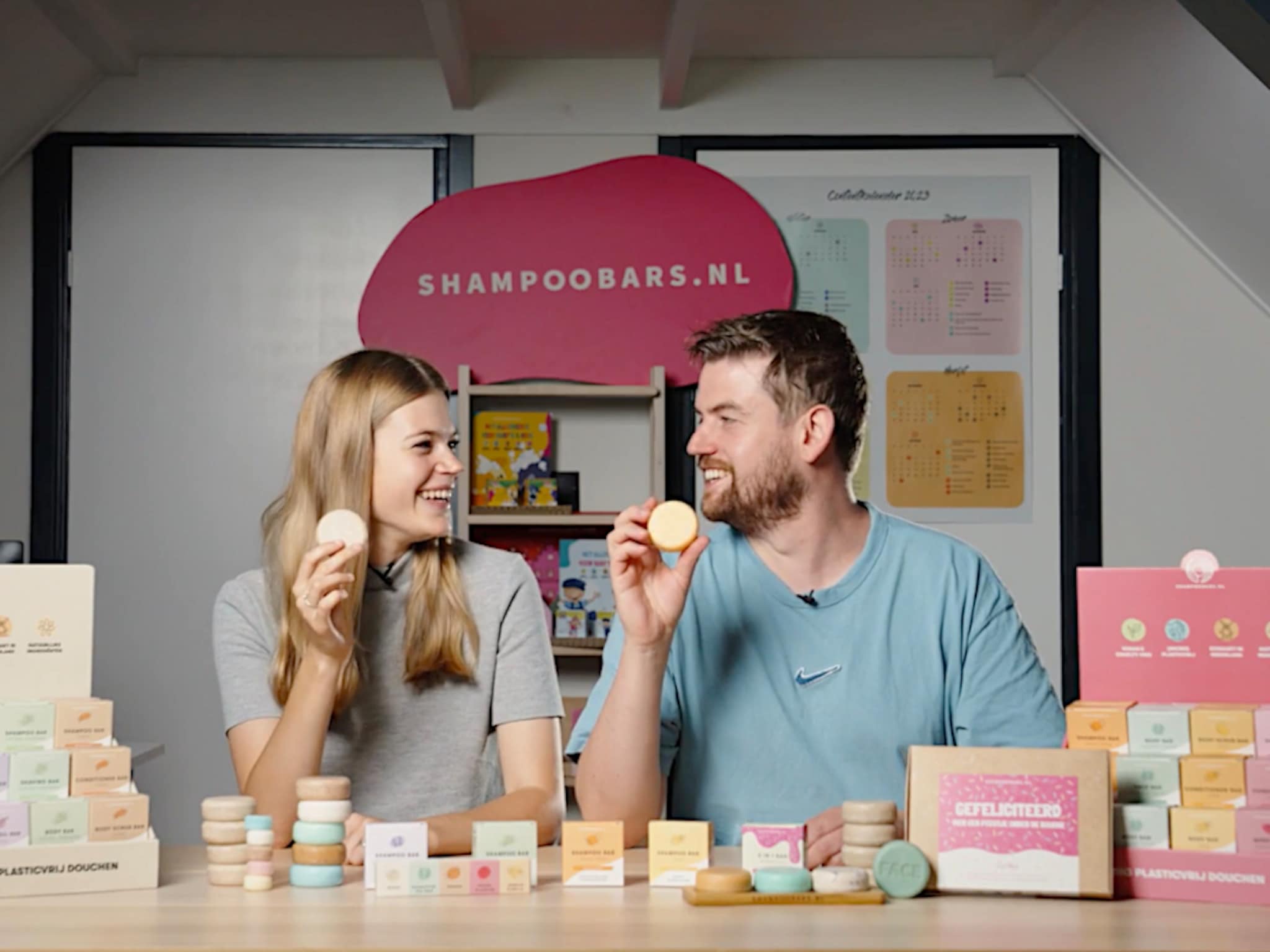 shampoo bars lyan garritsen duurzame shampoo plasticvrij badkamer sharefunding investeren retail groeikapitaal lyan garritsen