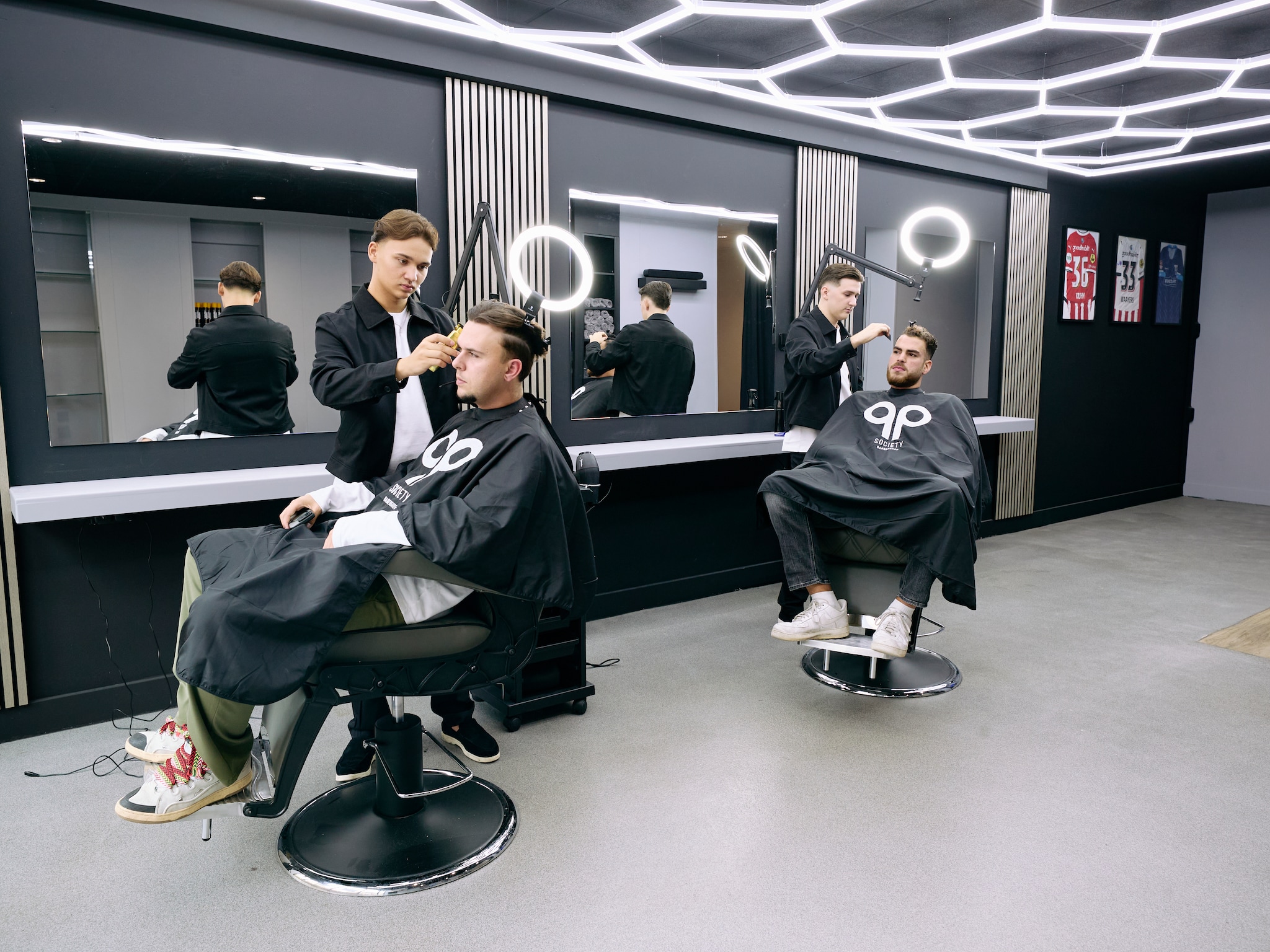 pieter kools quinten van der heijden qp society psv barbershop eindhoven