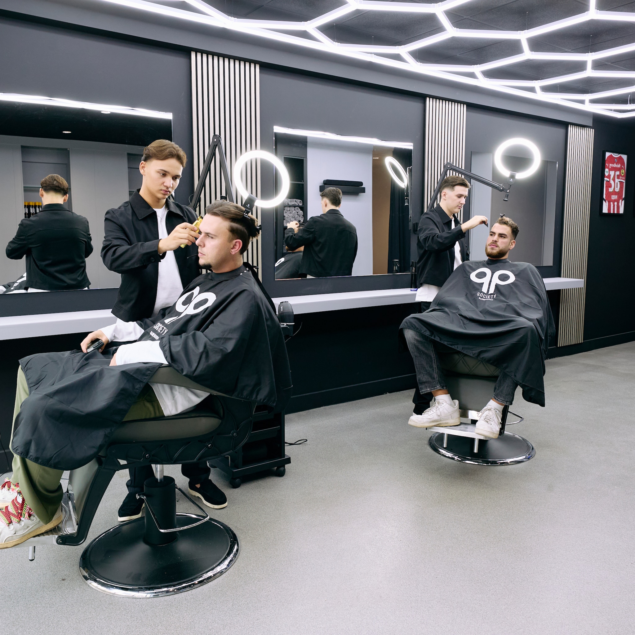 pieter kools quinten van der heijden qp society psv barbershop eindhoven