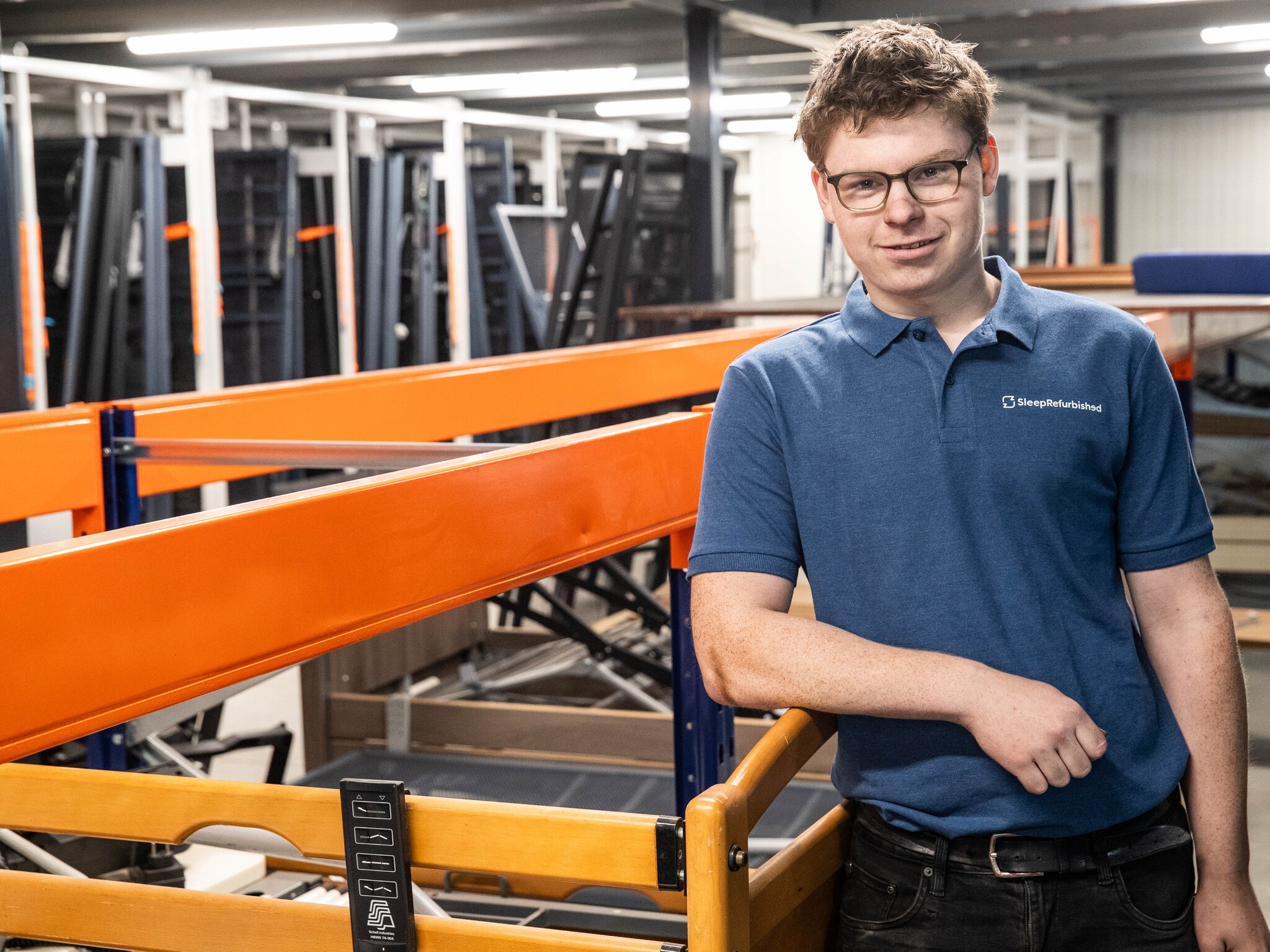 jonge ondernemer ger hutten 19 beddenbedrijf auping sleep refurbished