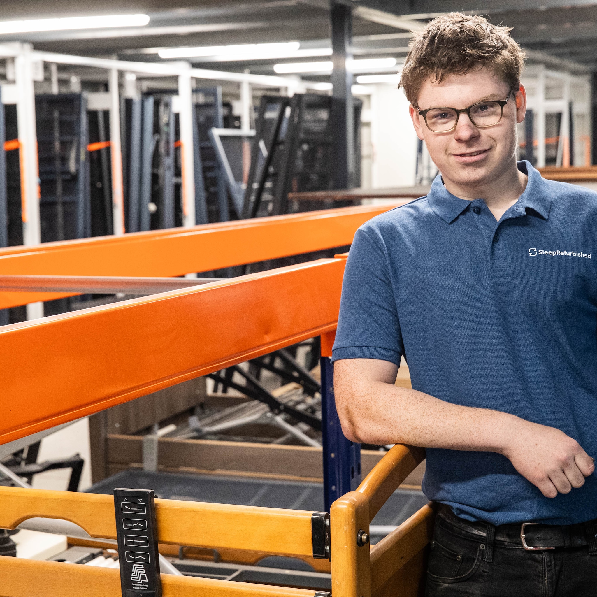jonge ondernemer ger hutten 19 beddenbedrijf auping sleep refurbished