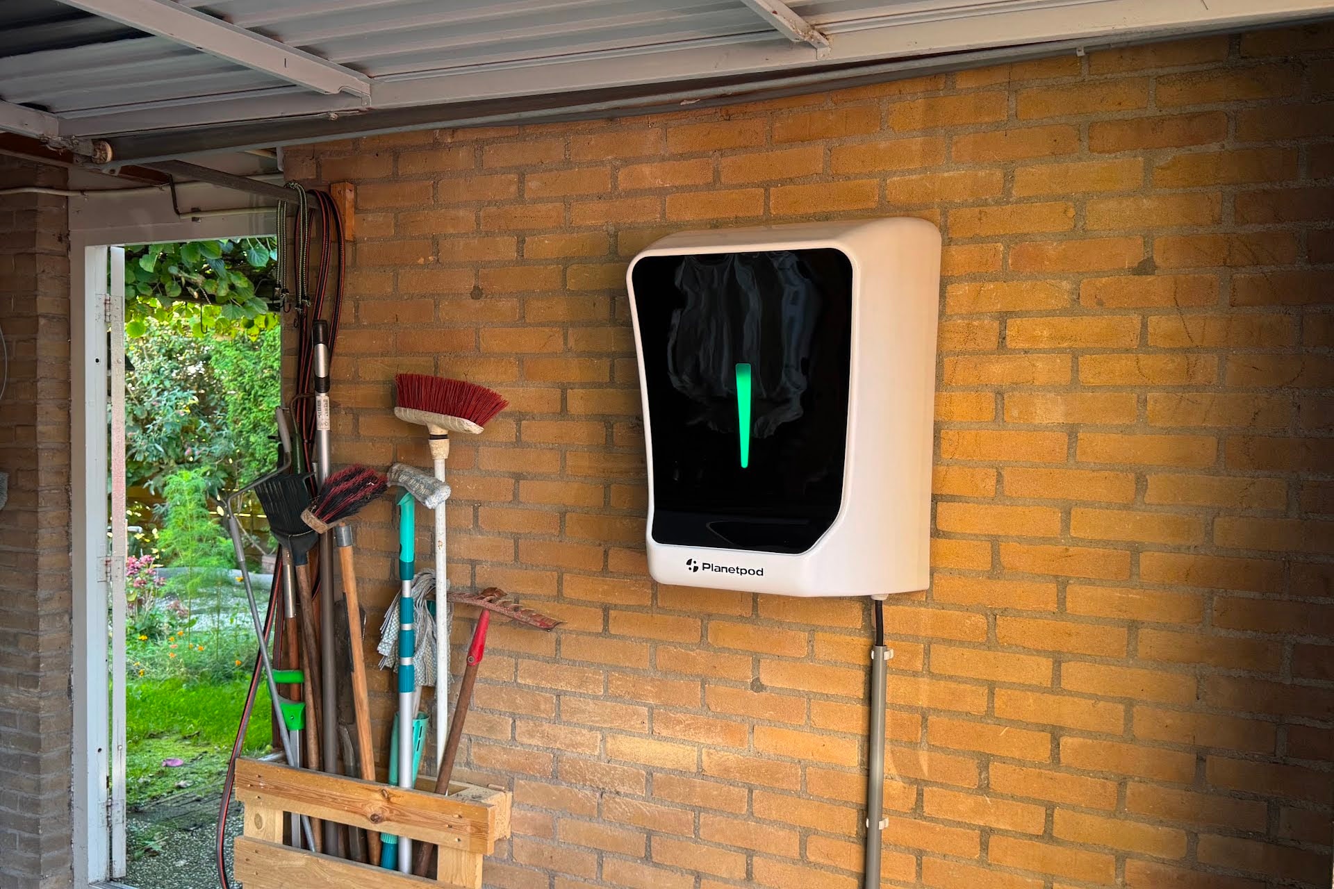 Een Thuisbatterij van Planetpod. Foto: eigen beeld Een Thuisbatterij van Planetpod. Foto: eigen beeld