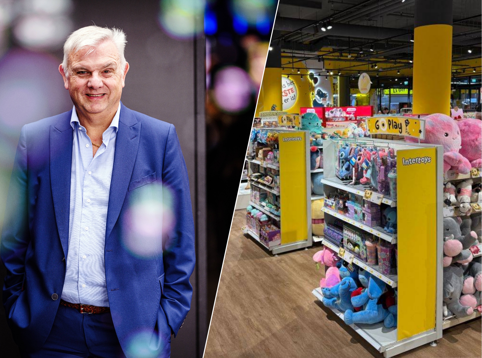 Koen Nolmans en de Intertoys. Marlies Wessels / Ping Properties