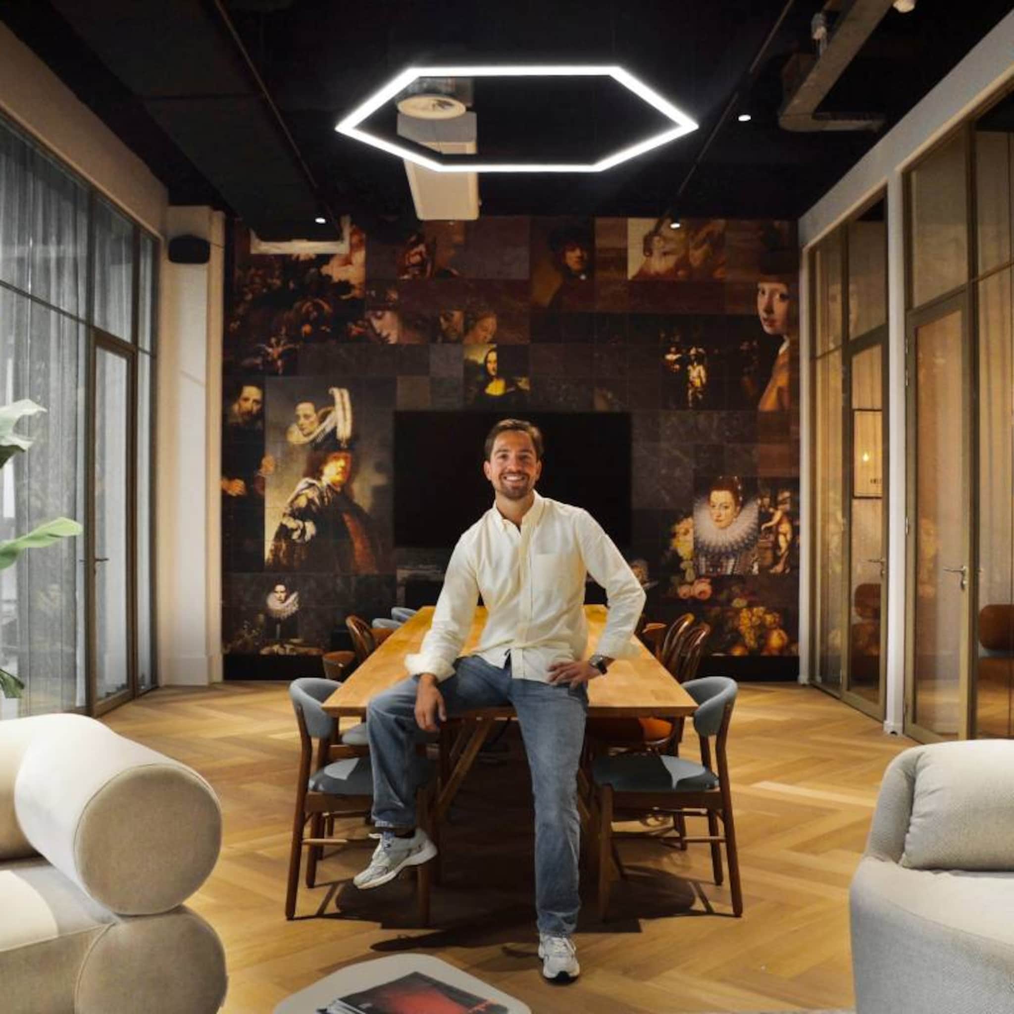 onn lightning bedrijfsverlichting verlichting projectverlichting wood hub riley van loo