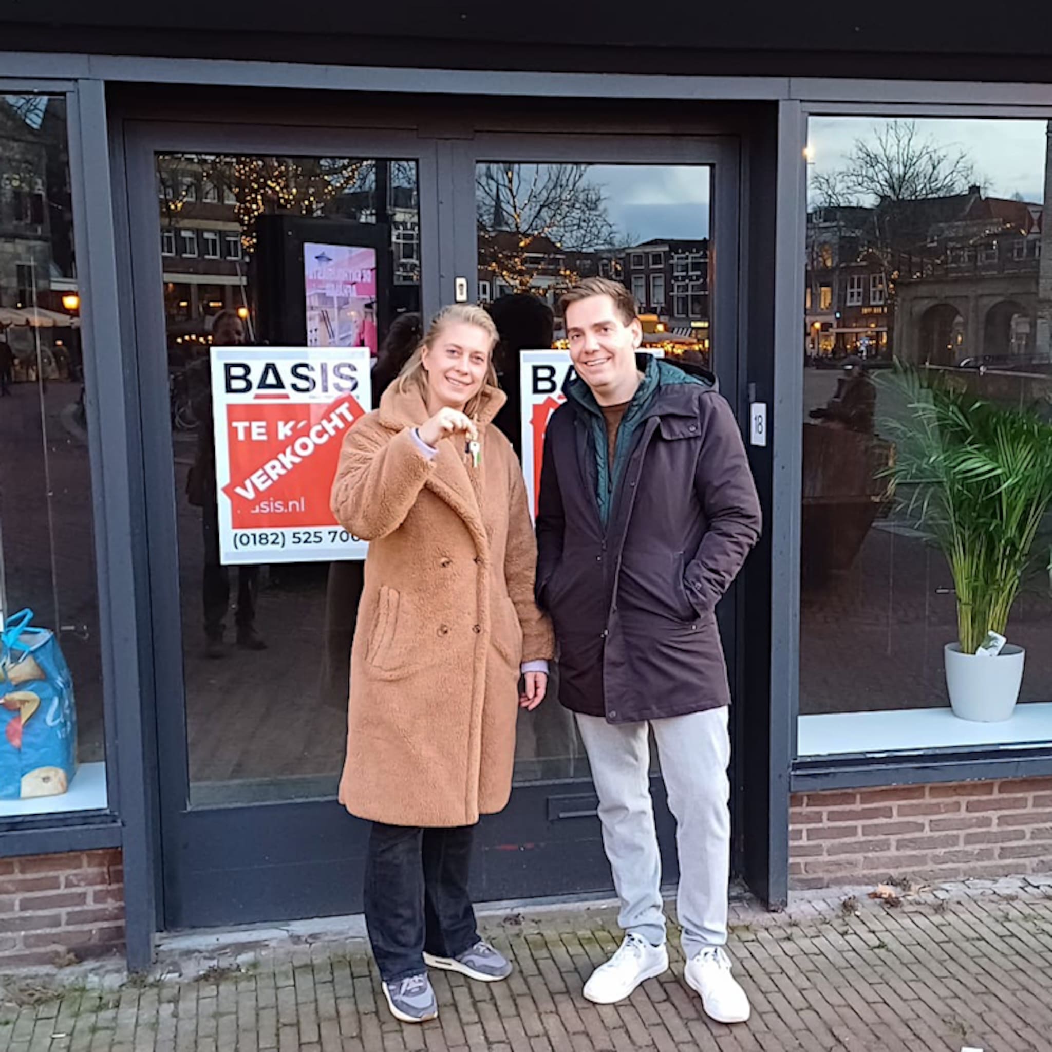 de halszaeck wijnbar gouda markt dennis vlugt sanne glas pop up wijnwinkel verbouwvergunning voorjaar 2026