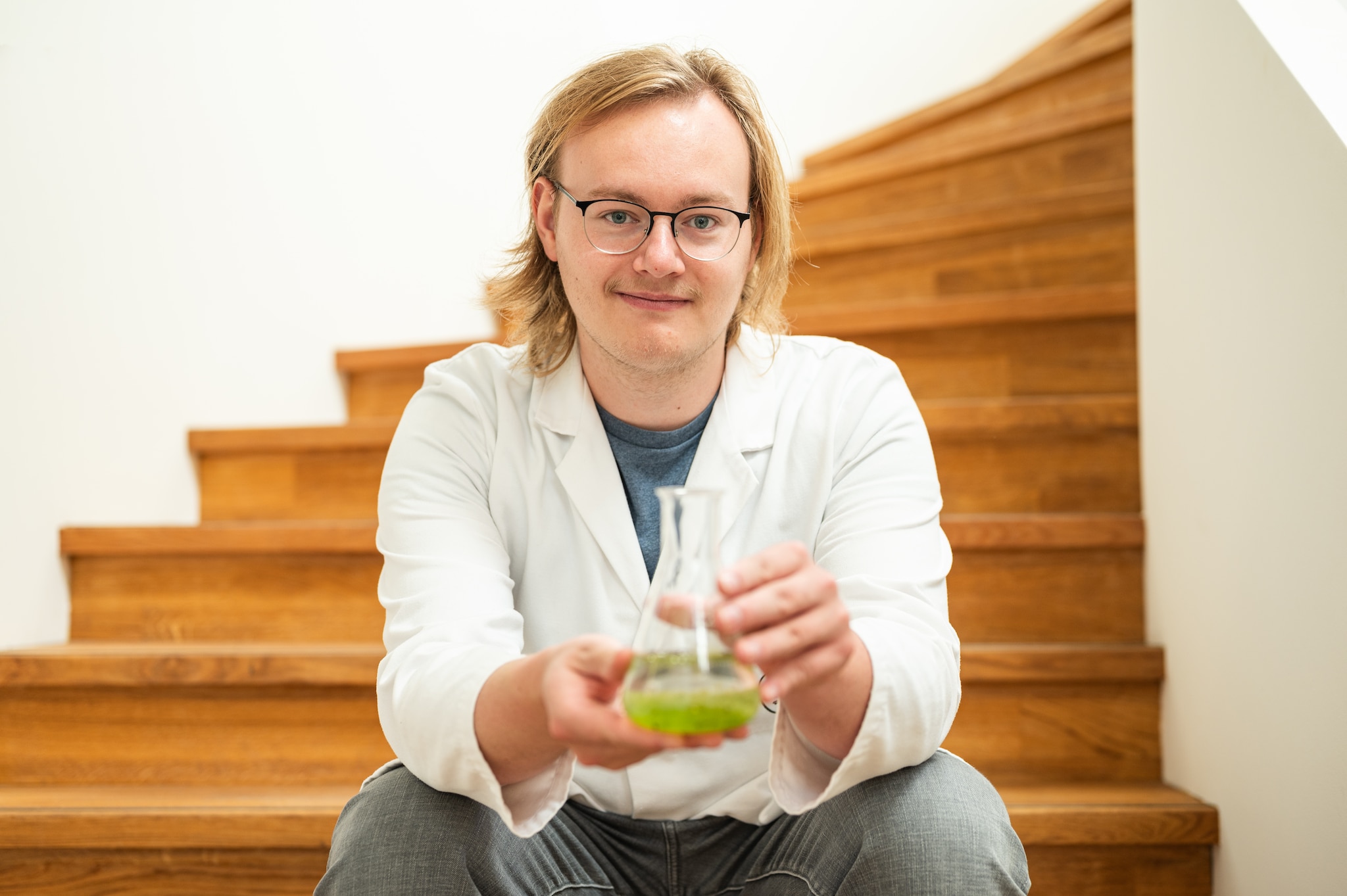 Bas Emaus.  Ondernemer en uitvinder Bas Emaus. Foto: Milan Schellingerhout