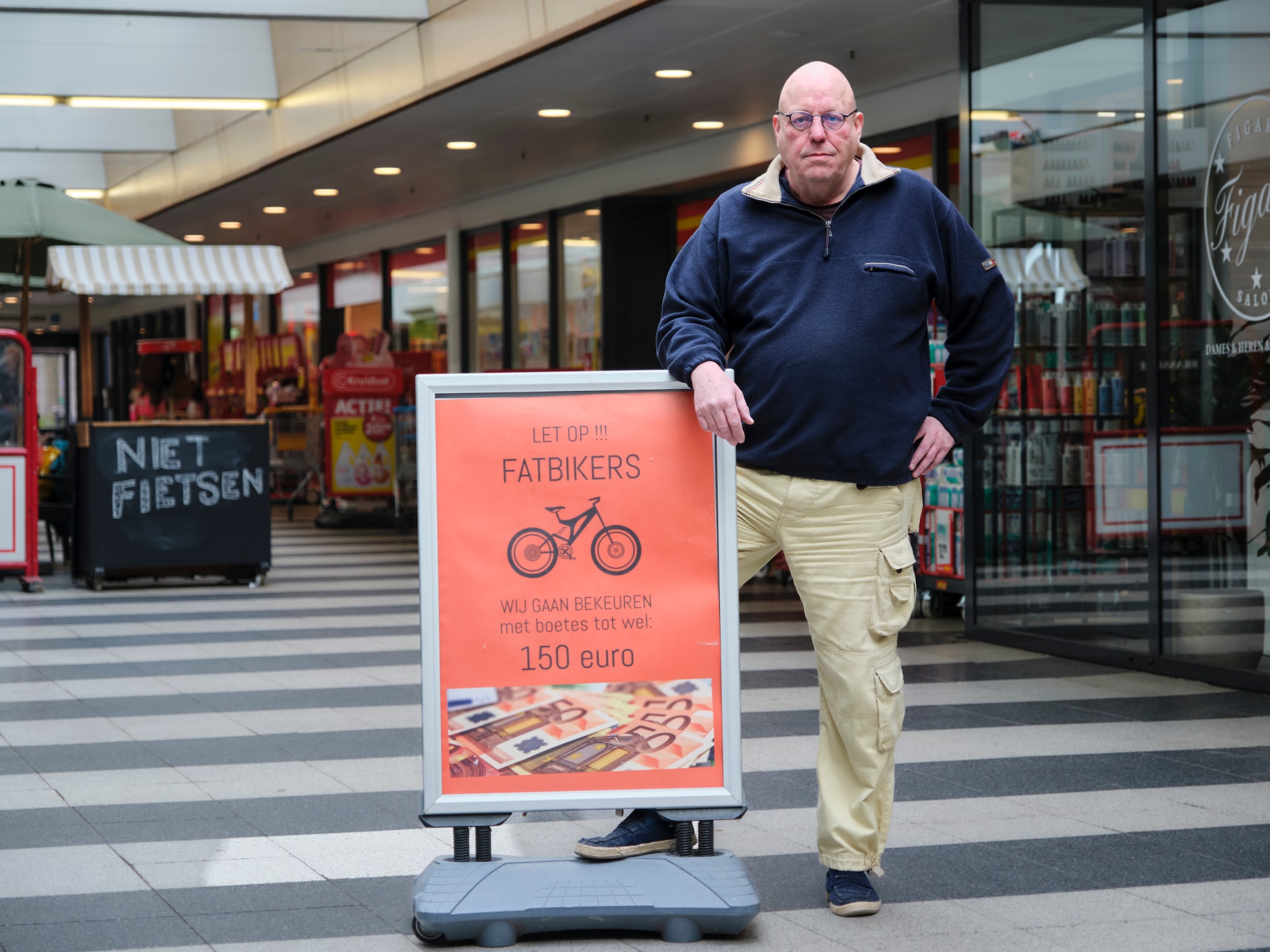 fatbikes ondernemers boete overlast wouter boswinkel winkelcentrum meerzicht zoetermeer