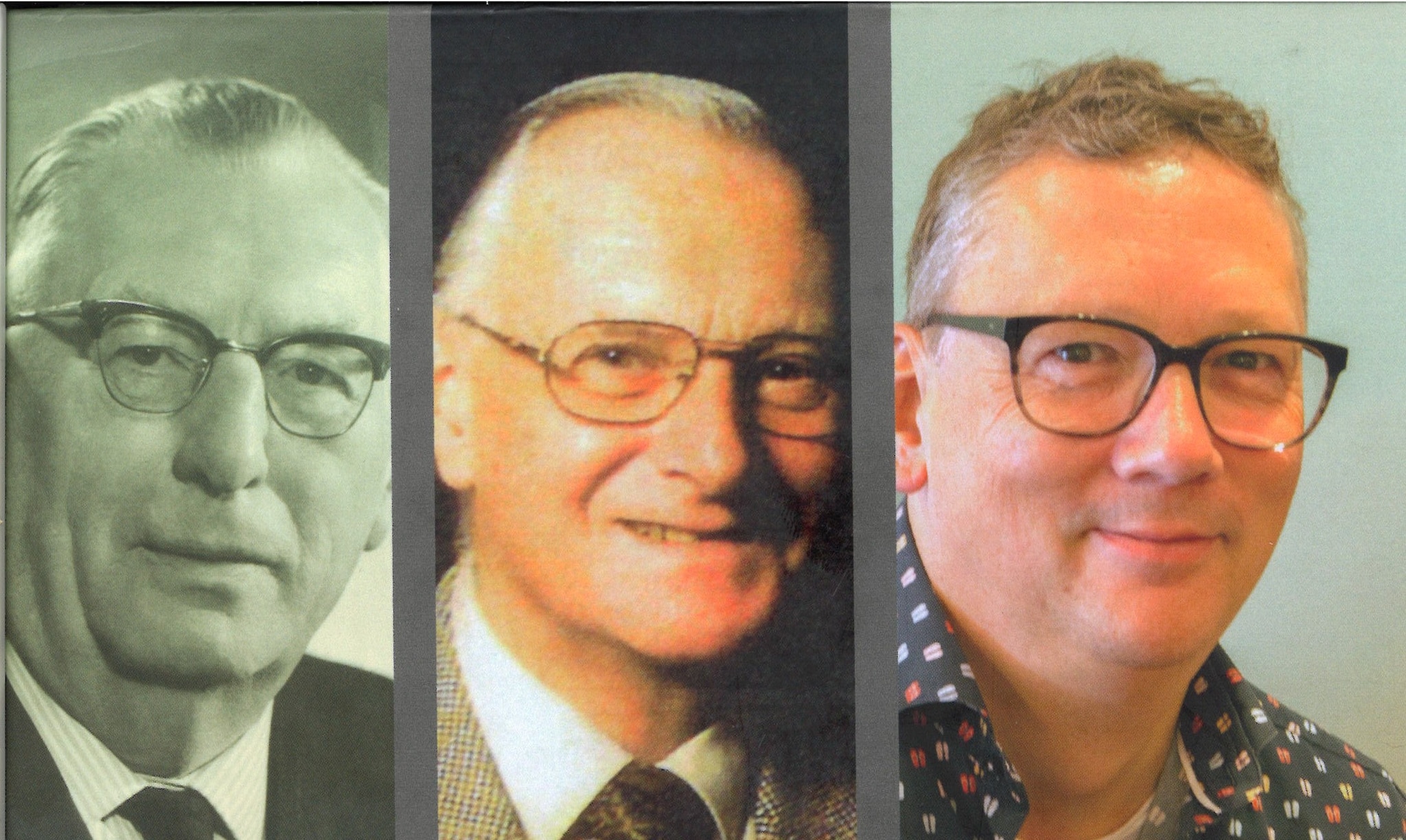 Van links naar rechts: (opa) Joop, Pol en Joop Beermann. Van links naar rechts: (opa) Joop, Pol en Joop Beermann. Collectie Joop Beermann