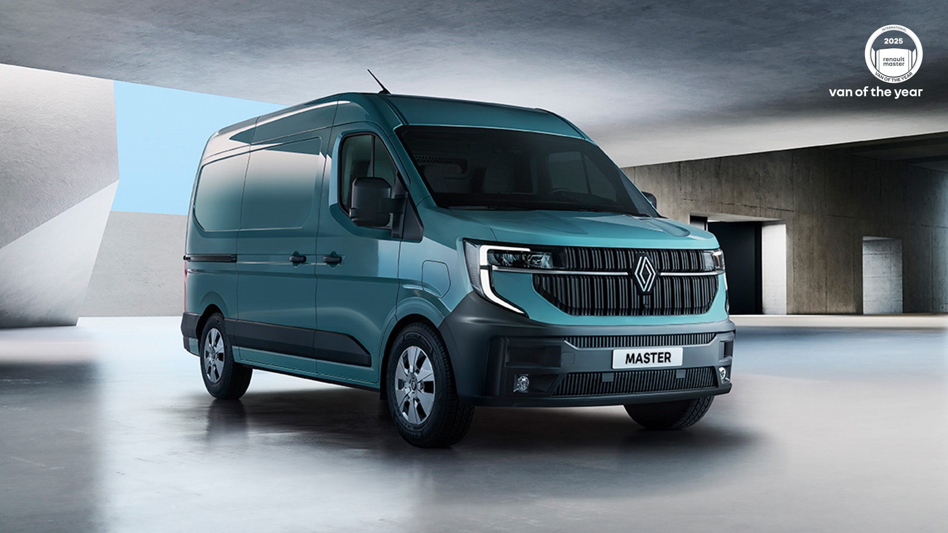 Elektrische bedrijfswagen serieus alternatief voor dieselbus.  Master E-Tech electric serieus alternatief voor dieselbus. Beeld Renault