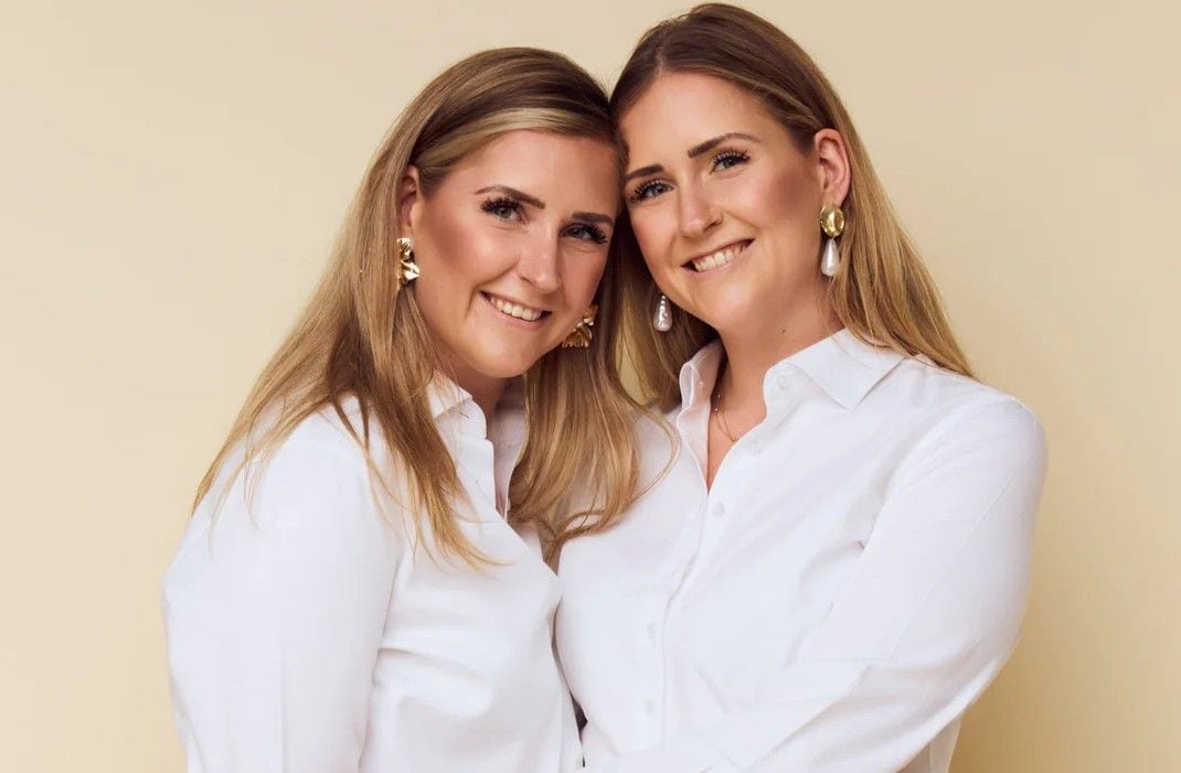 De ondernemende tweeling Ashley en Kayra van der Linden. Foto: Vander Amsterdam De ondernemende tweeling Ashley en Kayra van der Linden. Foto: Vander Amsterdam