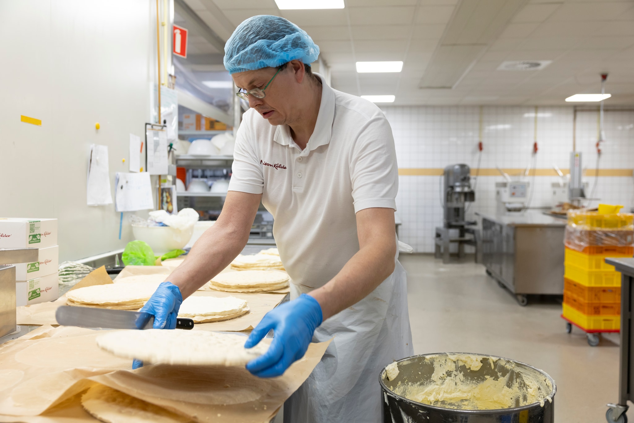 Alle lekkernijen van banketbakkerij Maison Kelder worden gemaakt op industrieterrein de Binckhorst.  Alle lekkernijen van banketbakkerij Maison Kelder worden gemaakt op industrieterrein de Binckhorst. Foto: Henriette Guest