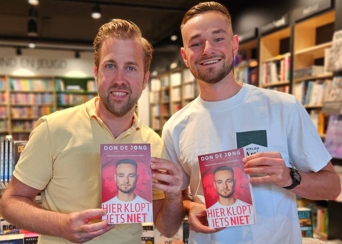 Joris Koek en YouTuber Don de Jong. Foto: eigen beeld Joris Koek en YouTuber Don de Jong. Foto: eigen beeld