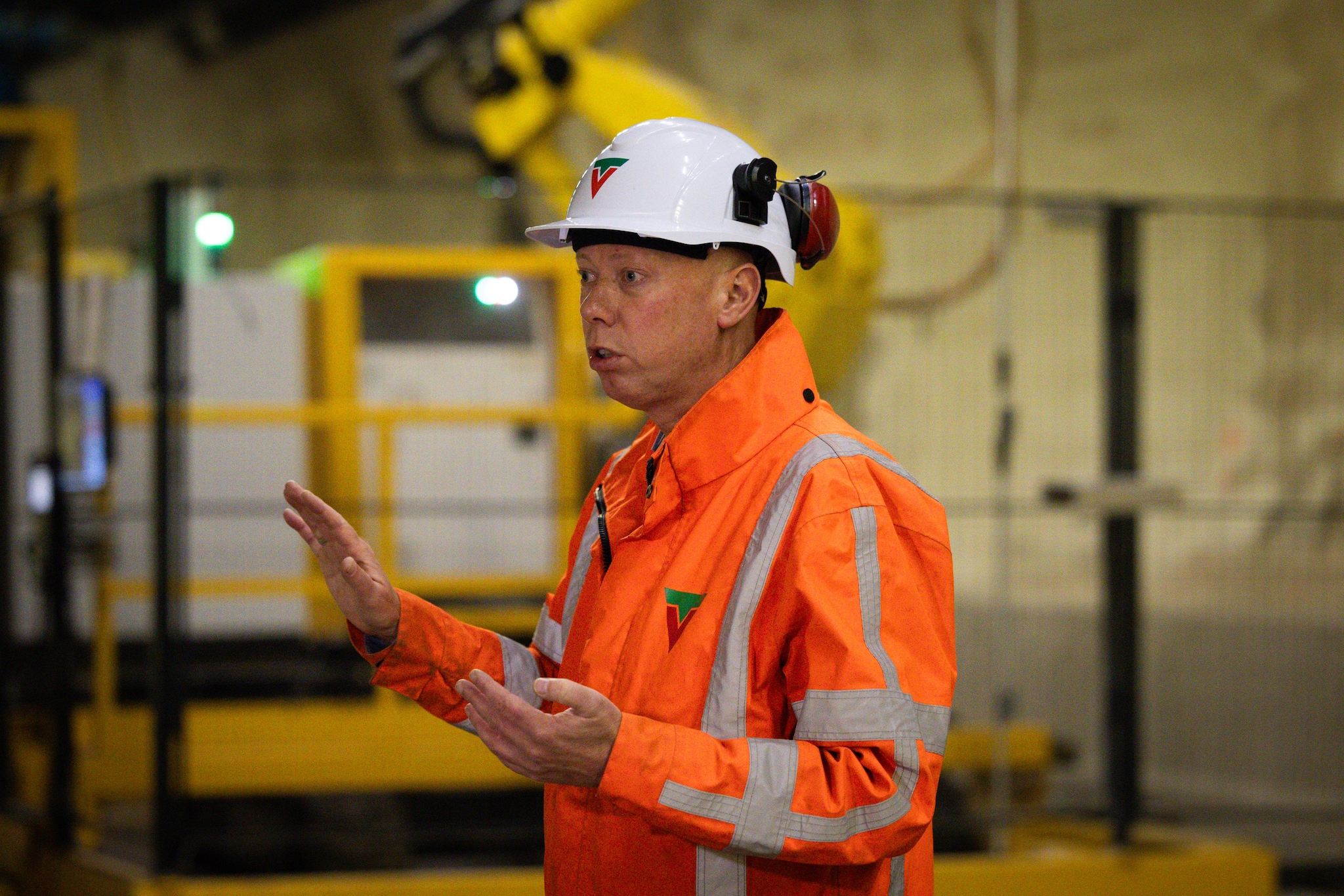 Mirko Ophoff van sloopbedrijf Vlasman.   Mirko Ophoff van sloopbedrijf Vlasman. Eigen foto